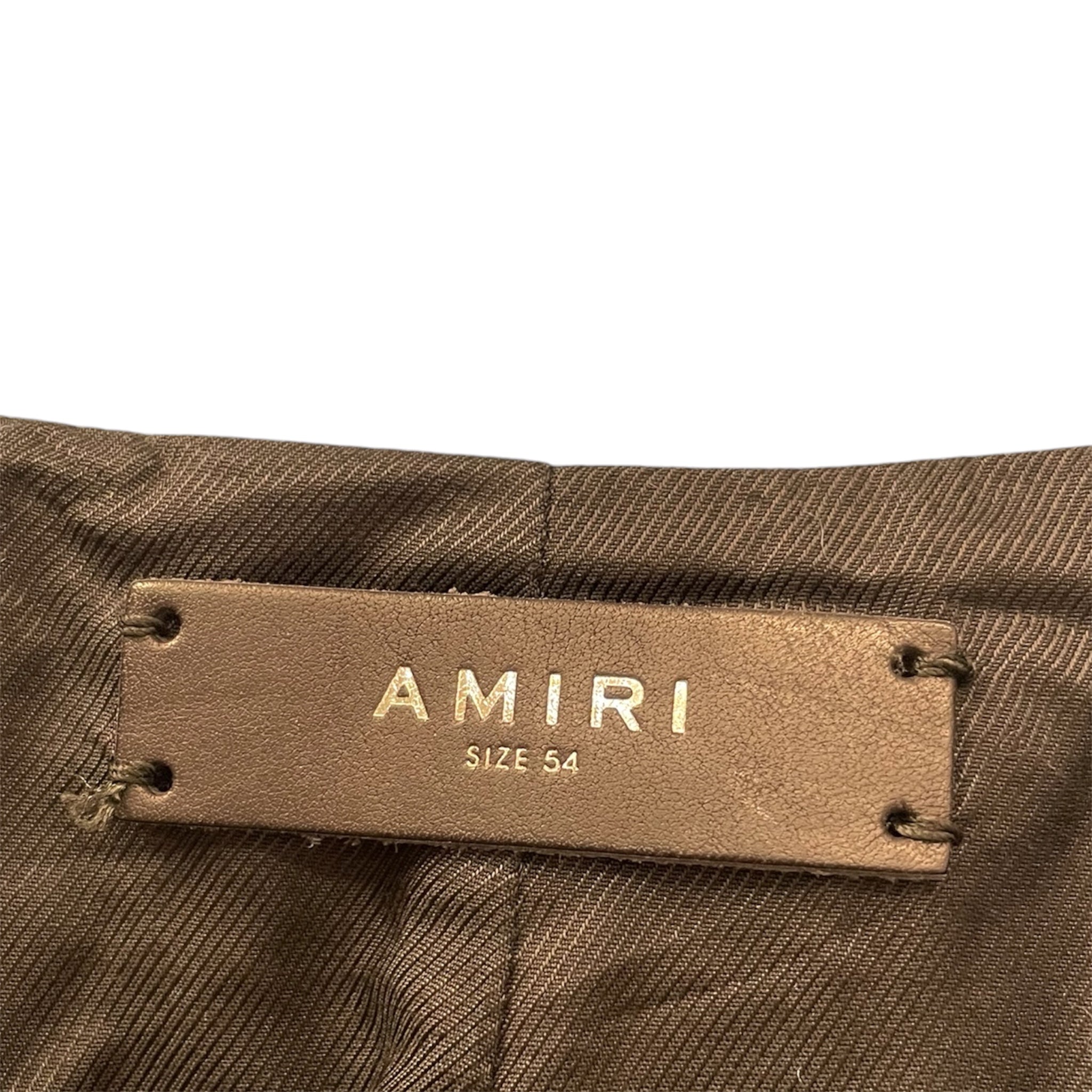 AMIRI/Tailored Jkt/54/Wool/BLU/RN 150712 view 4