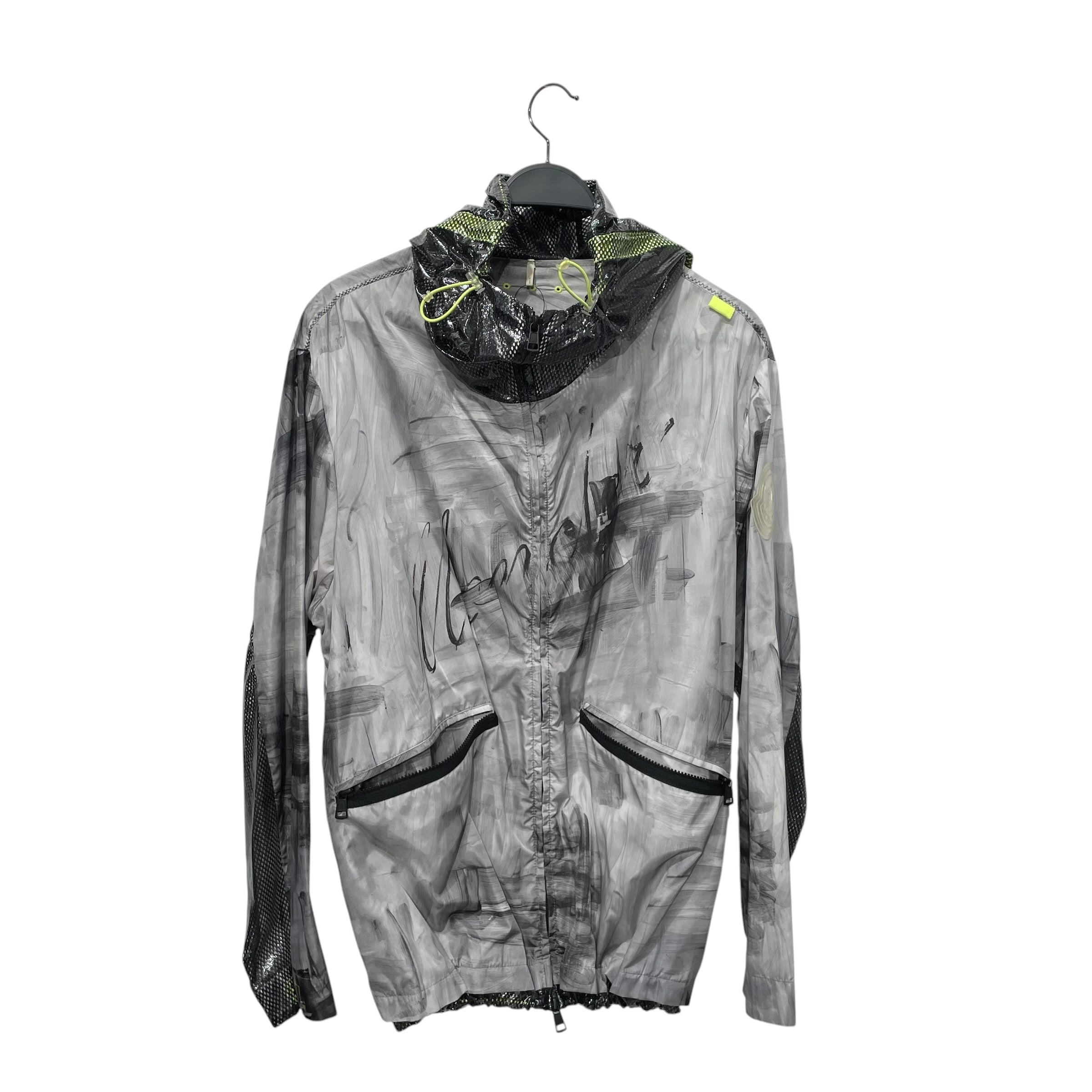MONCLER/Windbreaker/4/Nylon/GRY/All Over Print/CHARDIN WINDBREAKER view 1