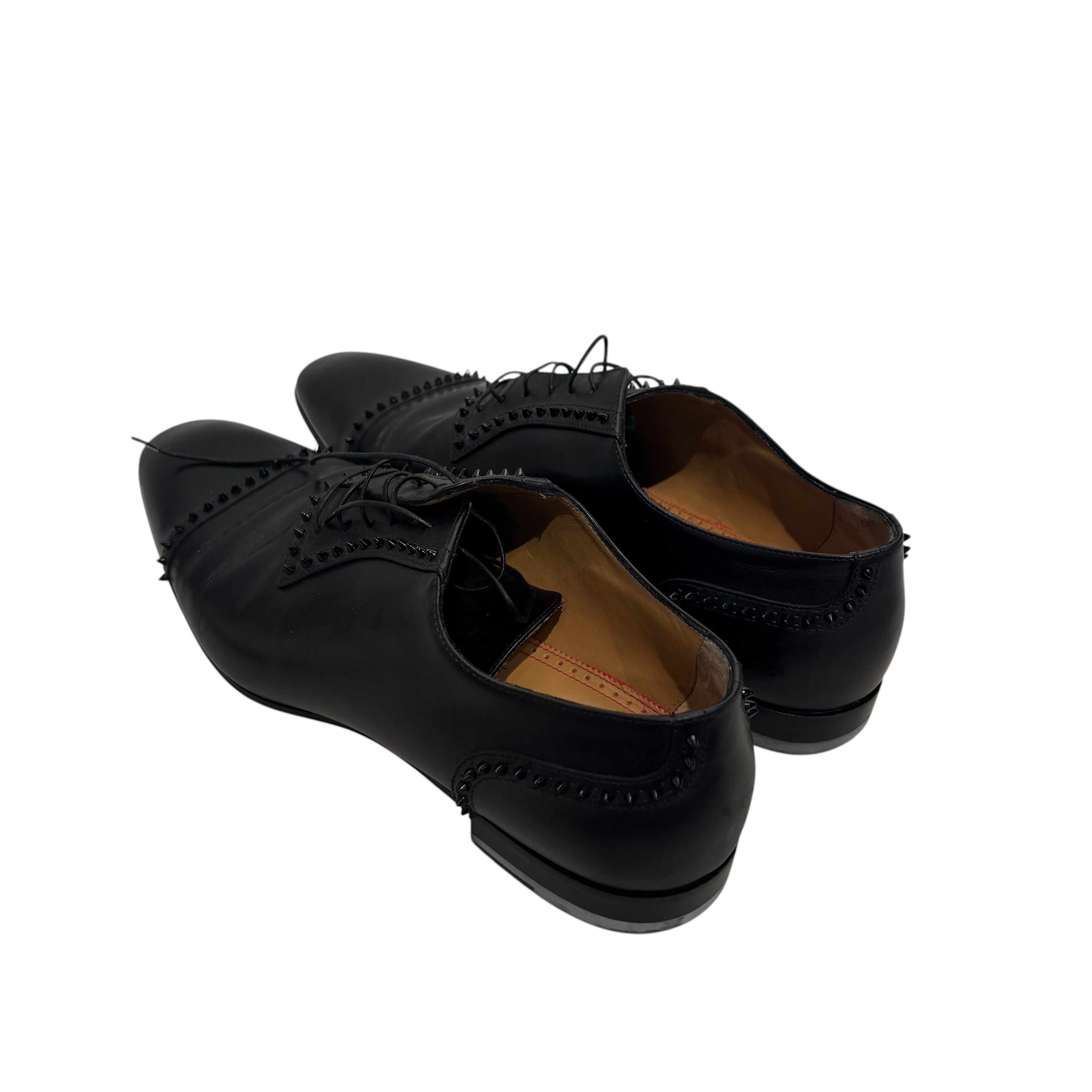 Christian Louboutin/Dress Shoes/EU 45/Leather/BLK/cloocloo view 2
