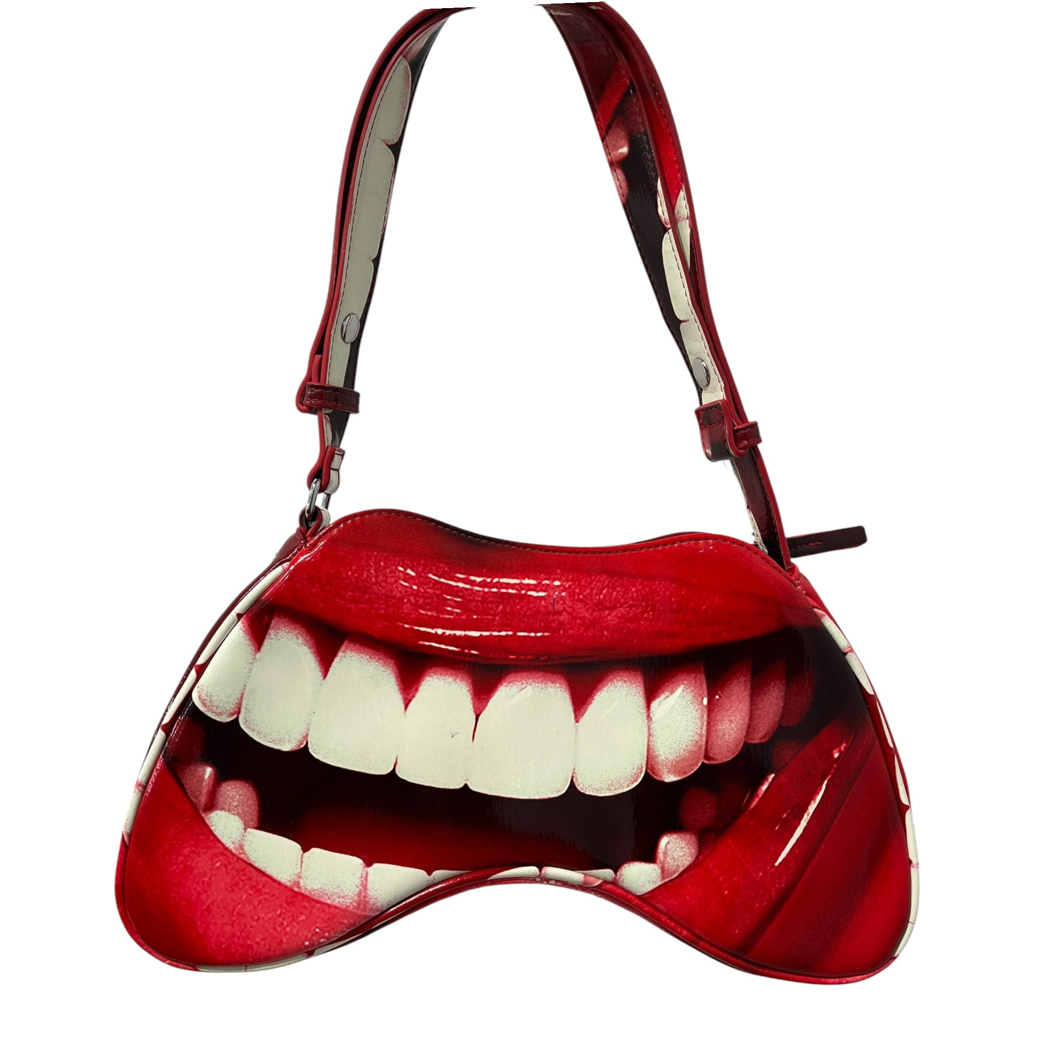 DIESEL/Bag/Graphic/RED/TEETH BAG view 3