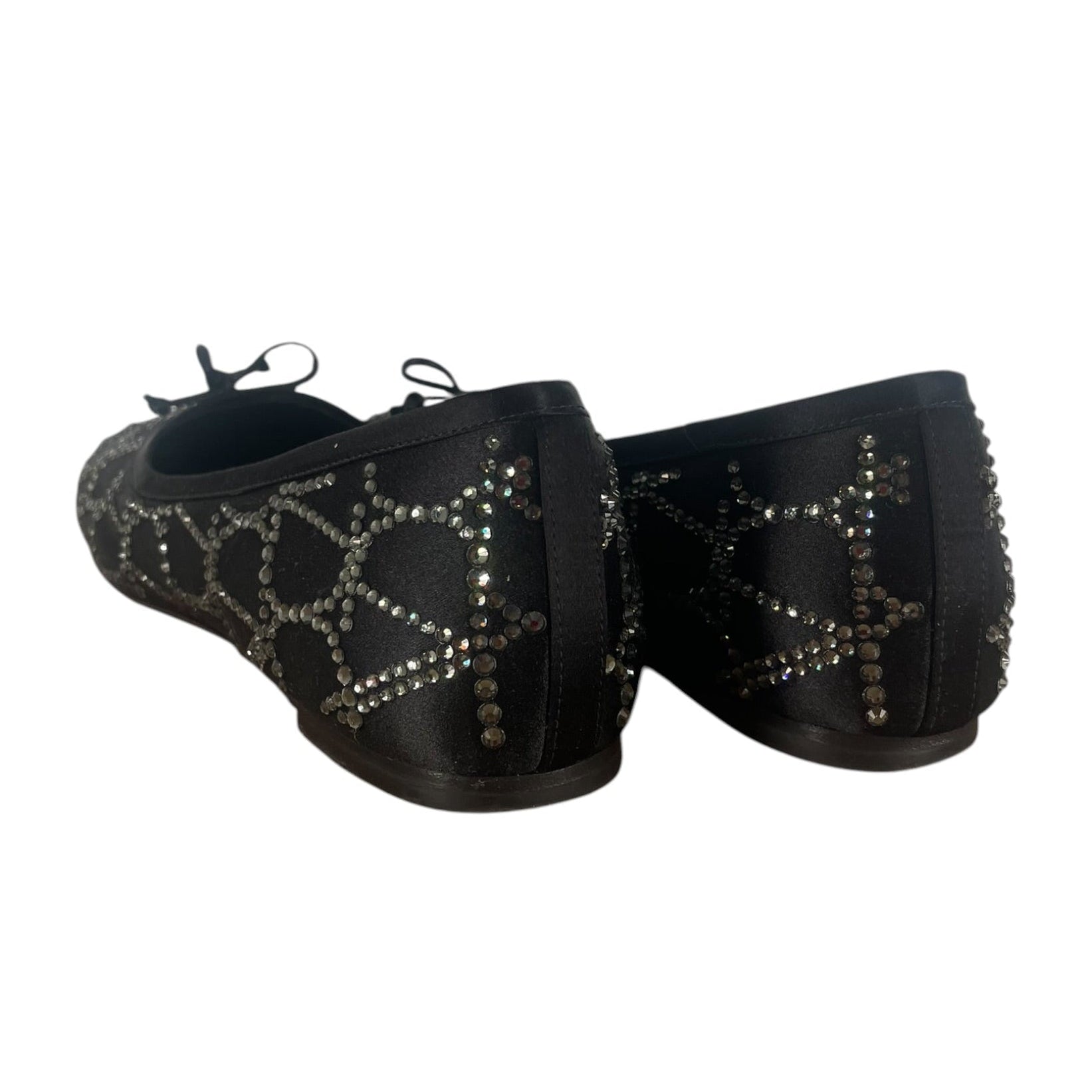 VALENTINO/Flat Shoes/EU 40/Stripe/Nylon/BLK/TOLIE ICONGRAPHE EMBELSHD view 2