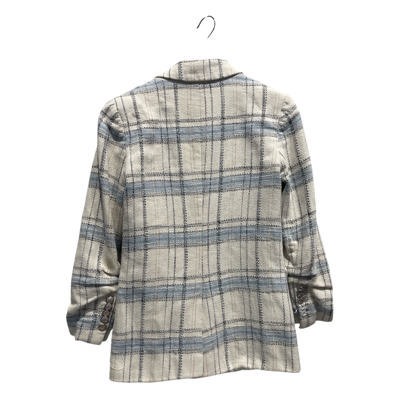 VERONICA BEARD/Tailored Jkt/XS/Cotton/WHT/Beacon Plaid Dicky Blazer view 2