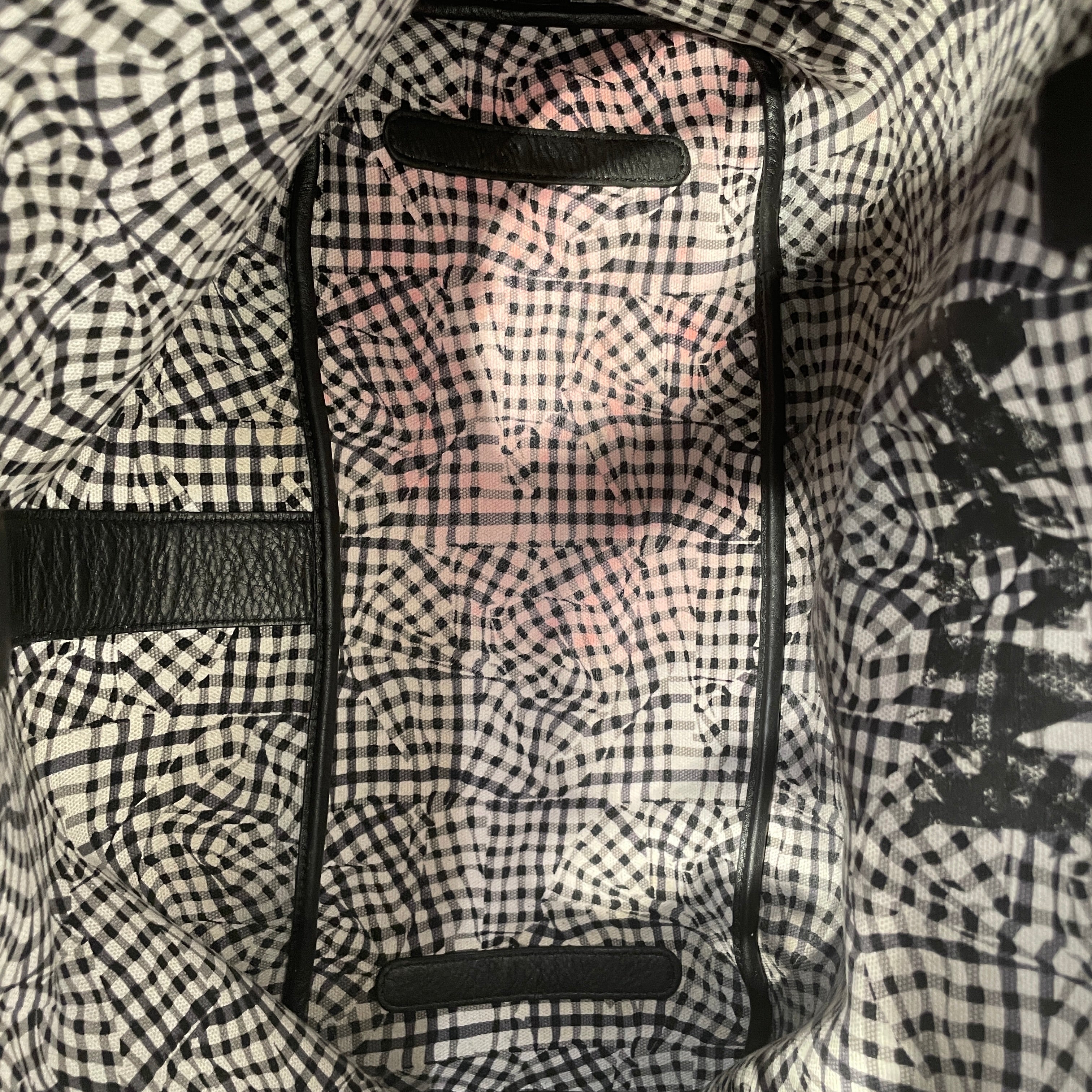 MCM/Tote Bag/Monogram/Leather/BLK/LIZ SHOPPER REVERSABLE view 3