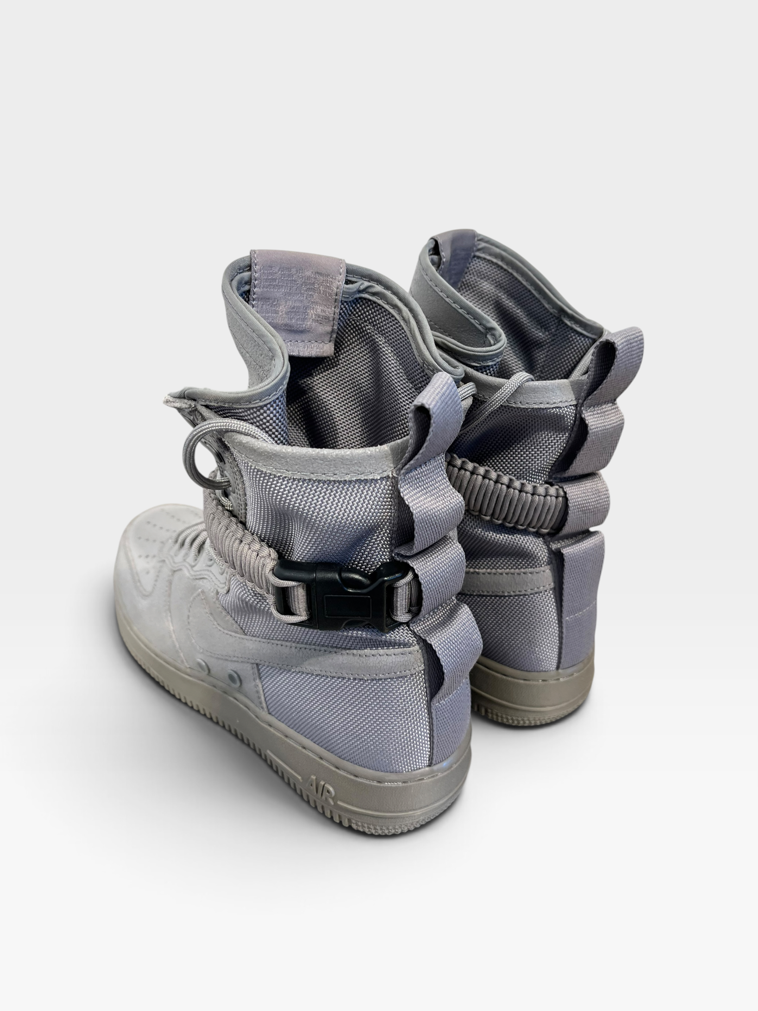 NIKE/SF AF1 QS/Hi-Sneakers/US 9/GRY/903270-001 view 2