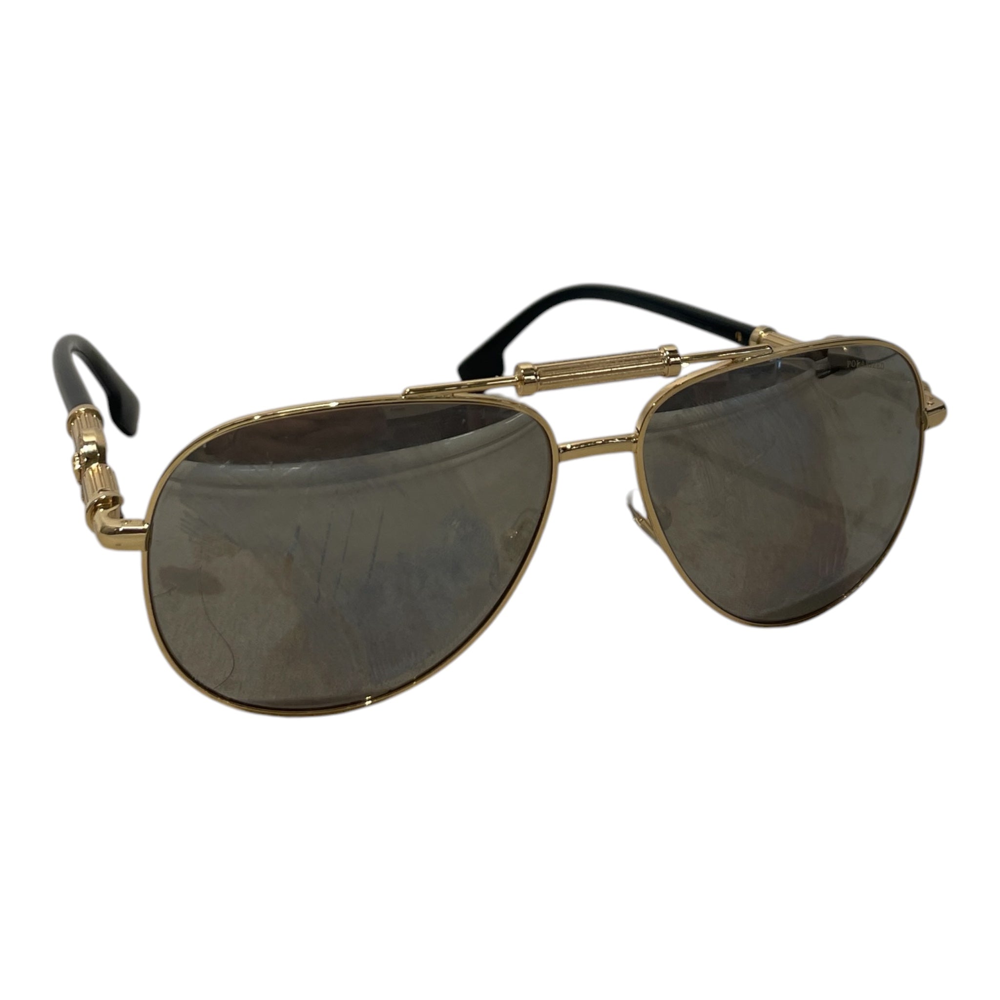 VERSACE/Sunglasses/Titanium/GLD/M's/ve2236 view 1