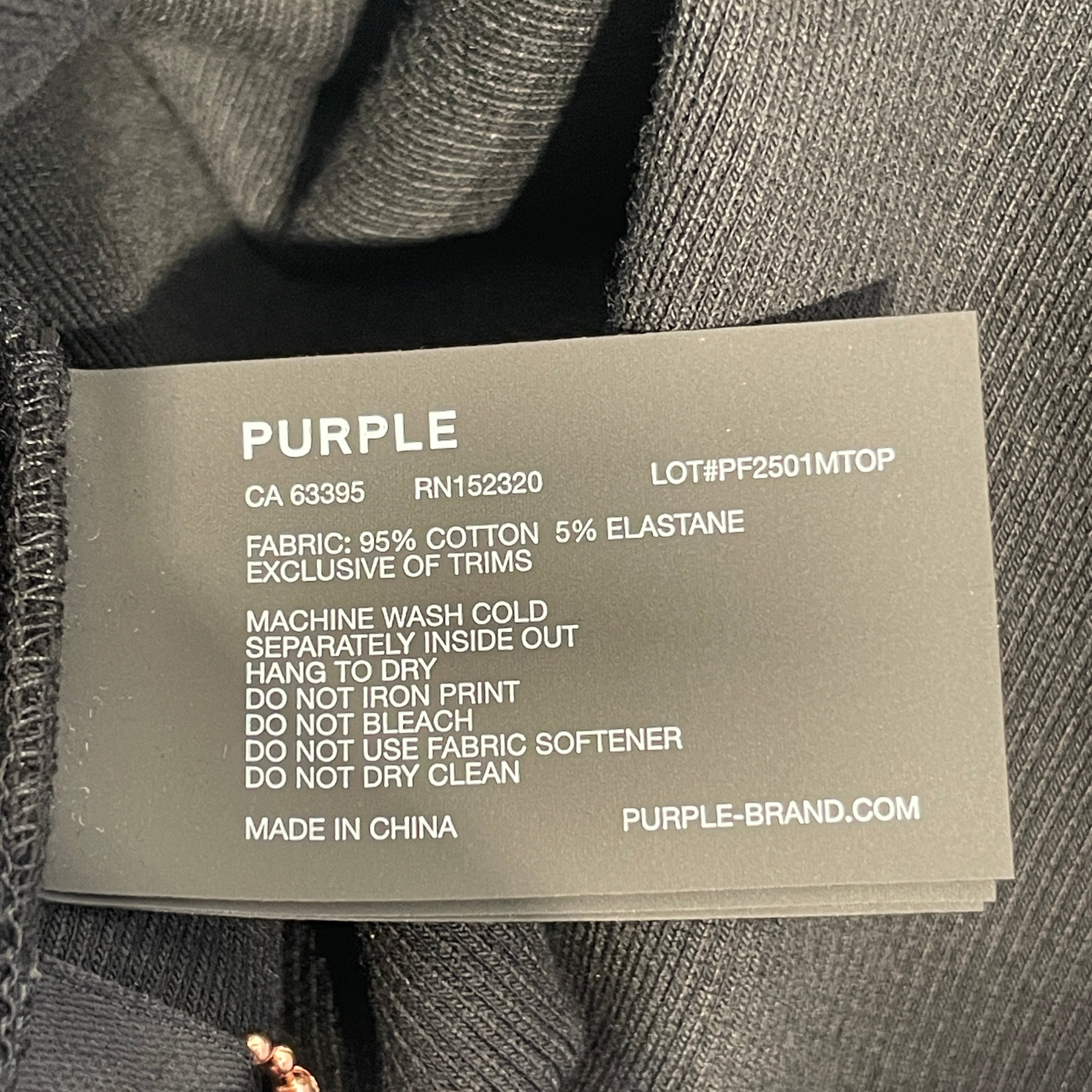 PURPLE BRAND/Tank Top/XXL/Cotton/BLK/High Neck/ view 3
