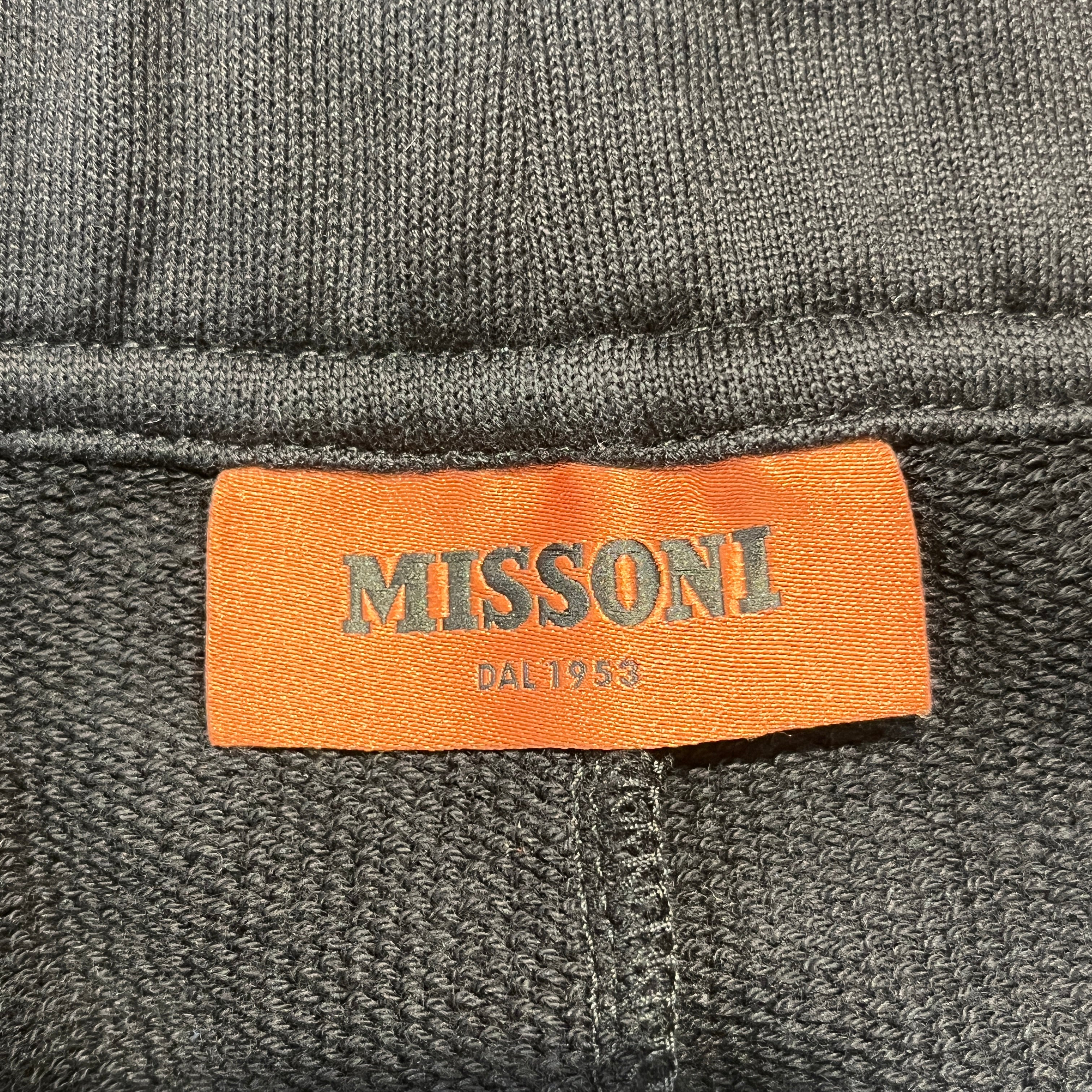 MISSONI/Pants/XXL/Cotton/BLK/Striped Sides view 3