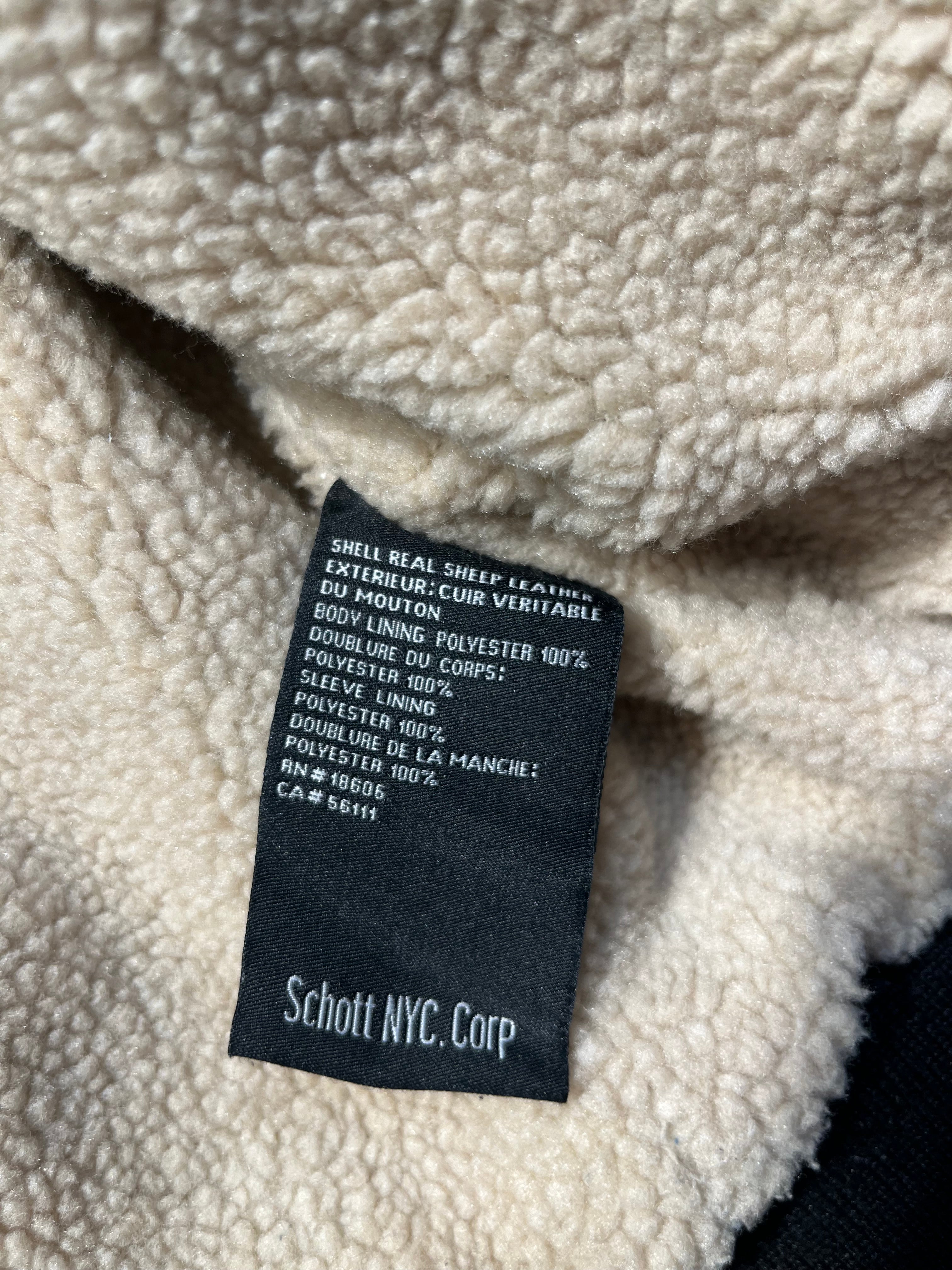 Schott/Leather Jkt/XS/Leather/BLK/ view 4