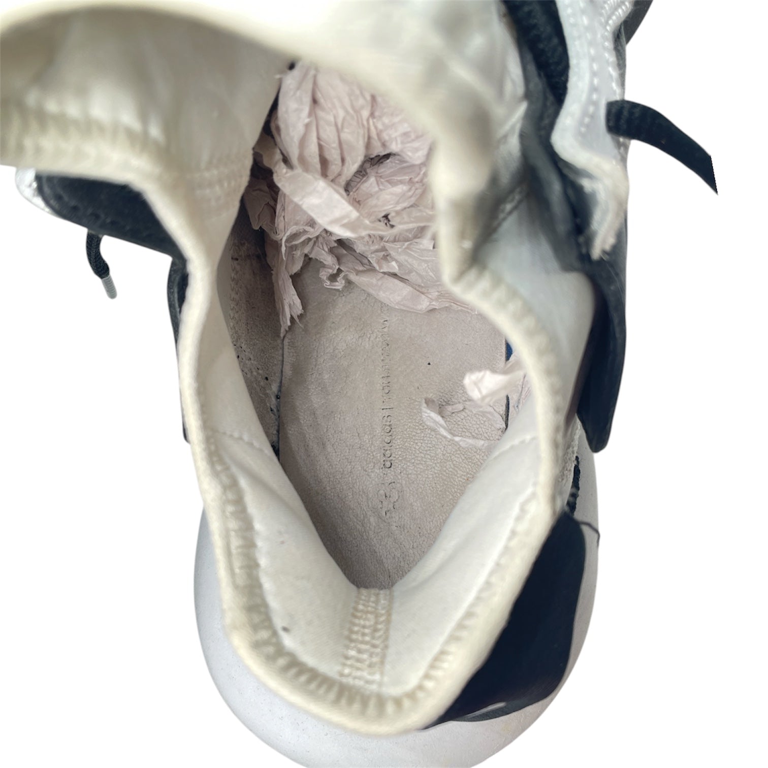 Y-3/Low-Sneakers/US 8.5/Cotton/BLK/KAIWA\BLK WHT view 3