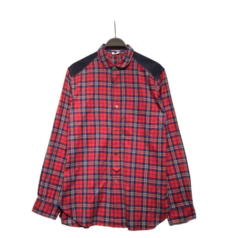 JUNYA WATANABE COMME des GARCONS MAN/LS Shirt/L/RED/Plaid/ – 2nd