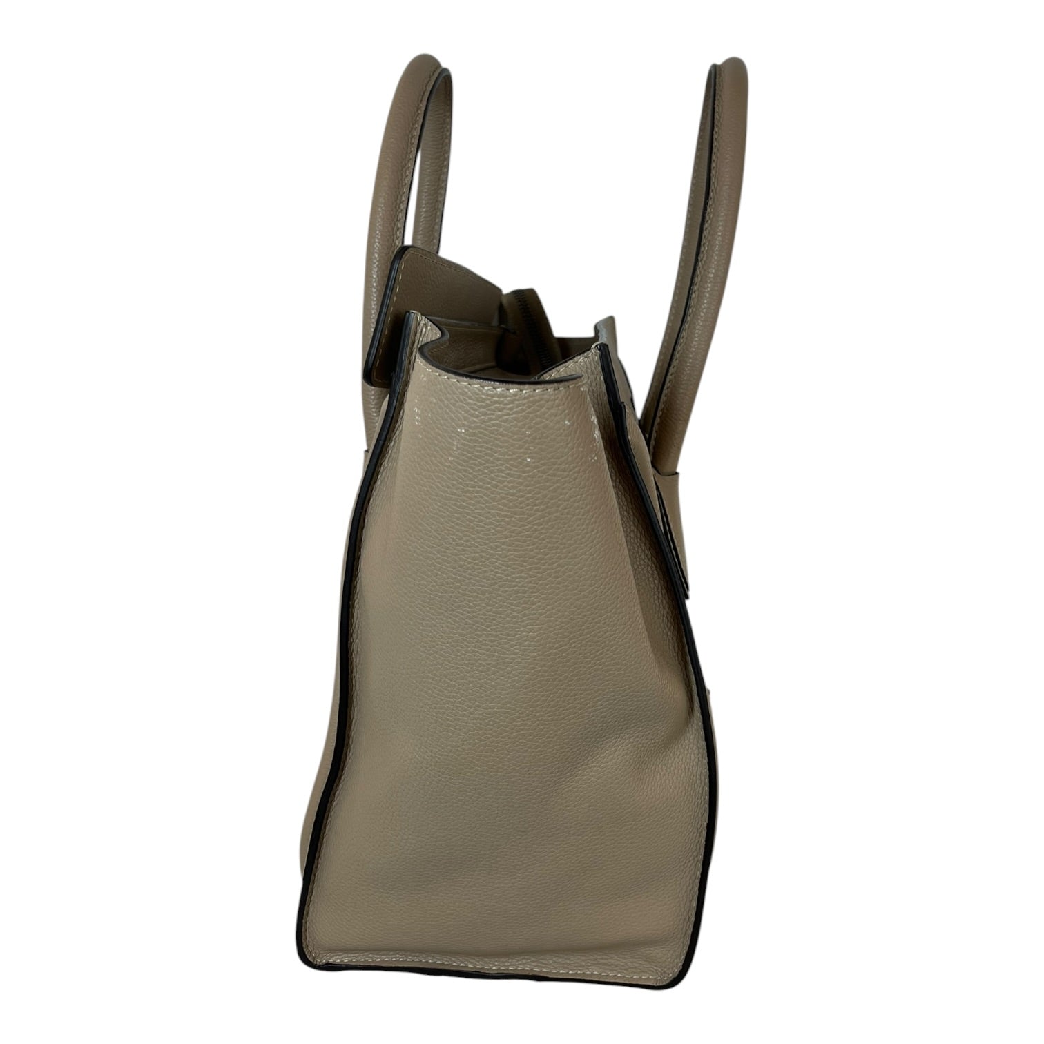 CELINE/Hand Bag/Leather/CML/LUGGAGE TOTE view 3