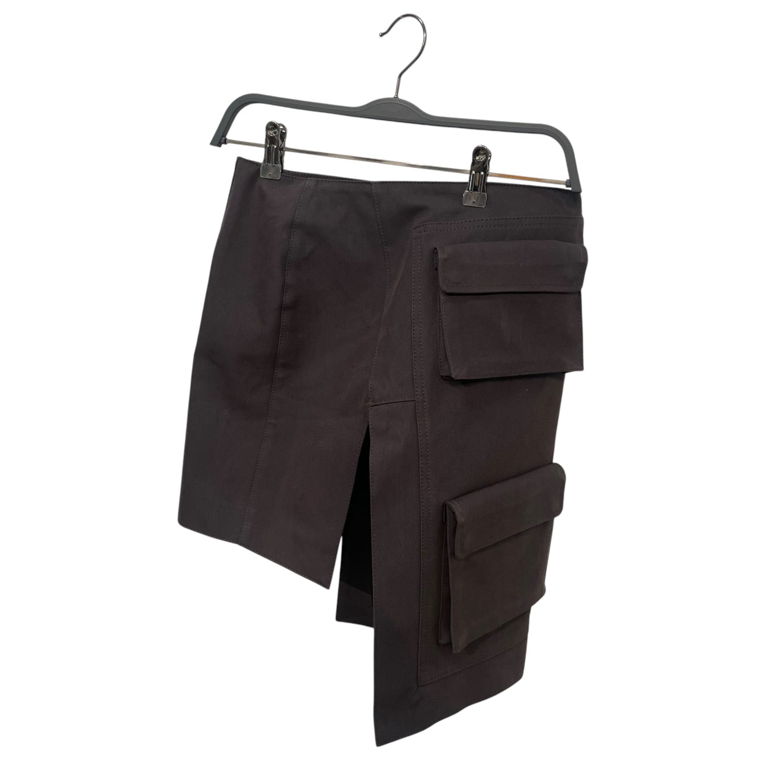 OFF-WHITE/Skirt/38/Cotton/GRY/multipocfket cargo skirt
