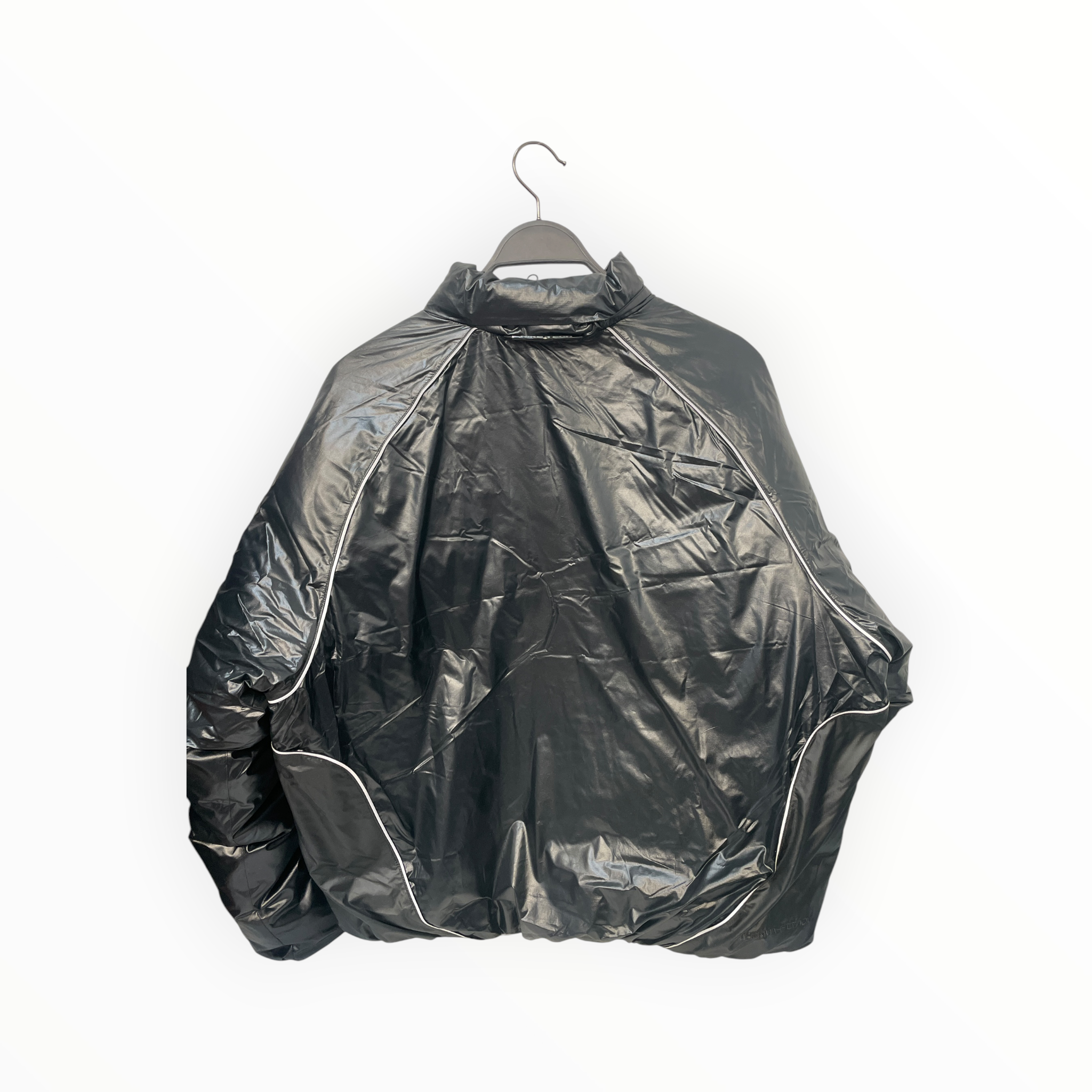 NIKE/Puffer Jkt/M/Polyester/BLK/street vision piping view 2