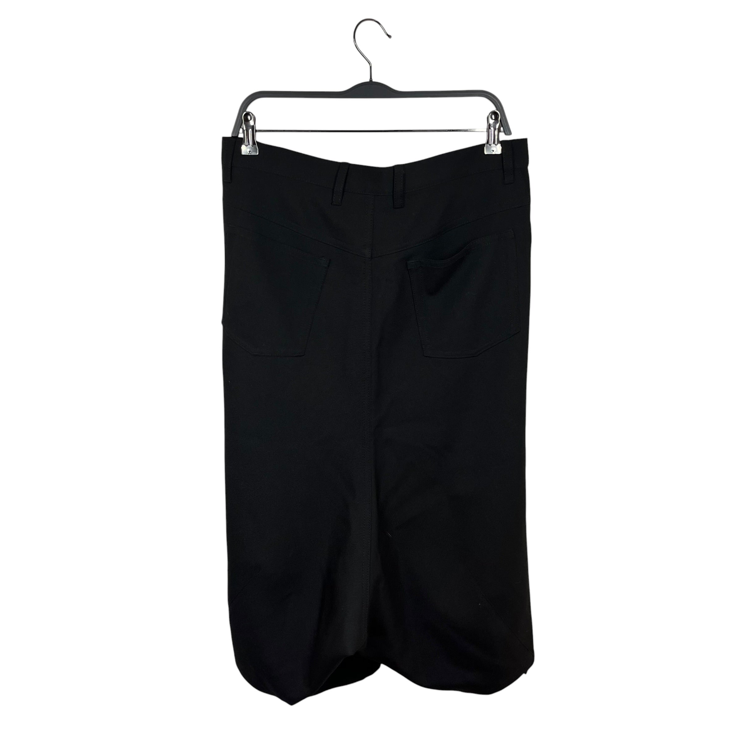 JUNYA WATANABE COMME des GARCONS/Shorts/M/Cotton/BLK/Wide Leg Long Shorts view 2