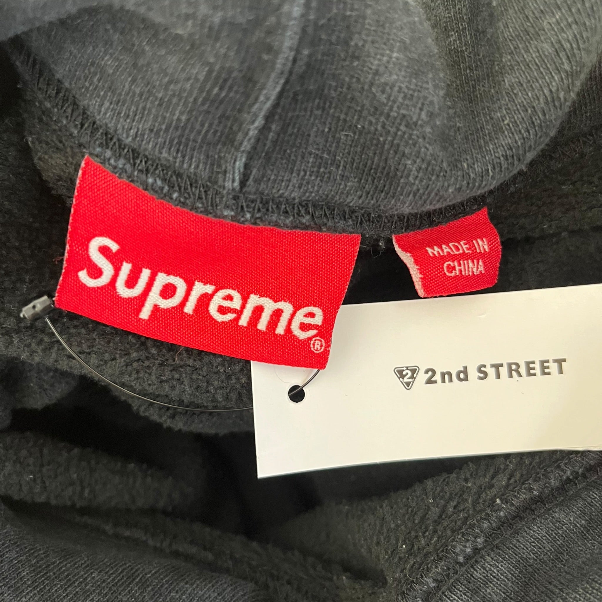 Supreme/Hoodie/S/Graphic/Cotton/BLK/THE WORLD FAMOUS TEAM 1994 view 7