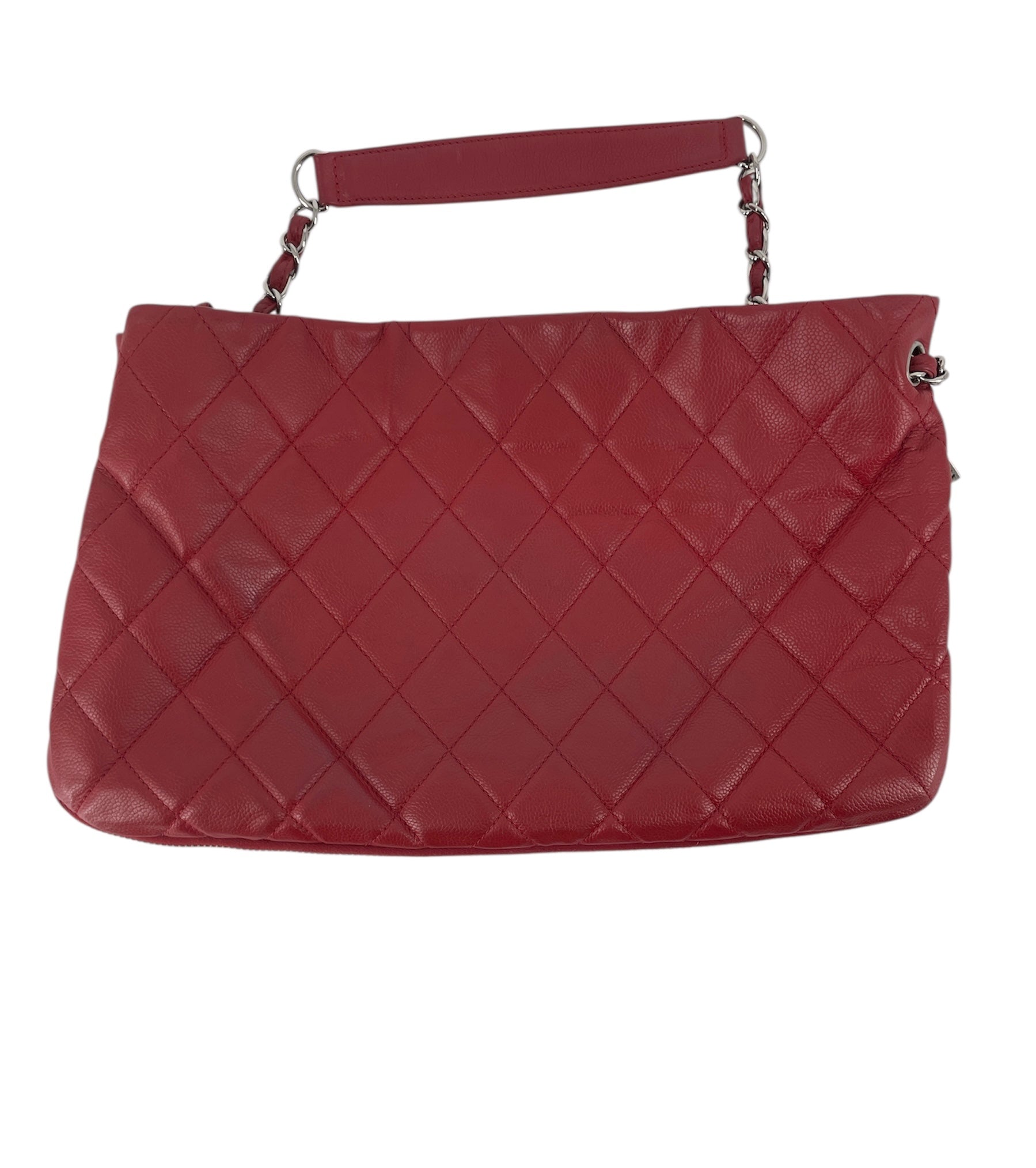 CHANEL/Cross Body Bag/Lambskin/RED/15791775 view 2