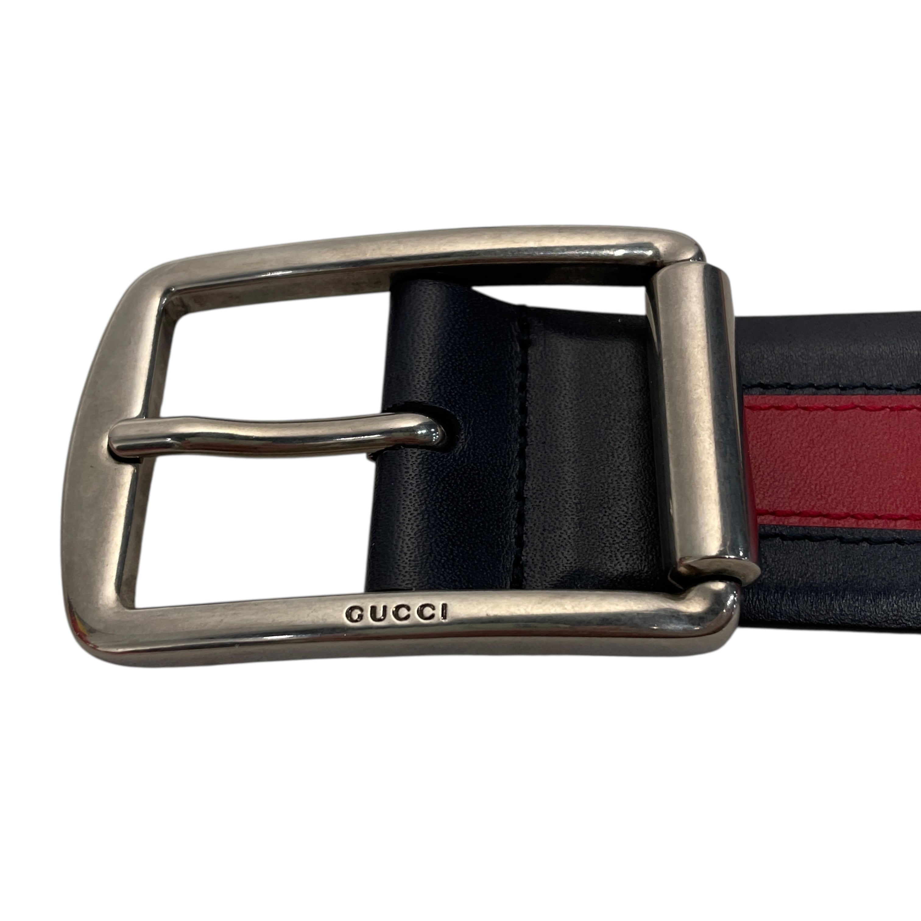 GUCCI/Belt/Leather/NVY/295331 view 3