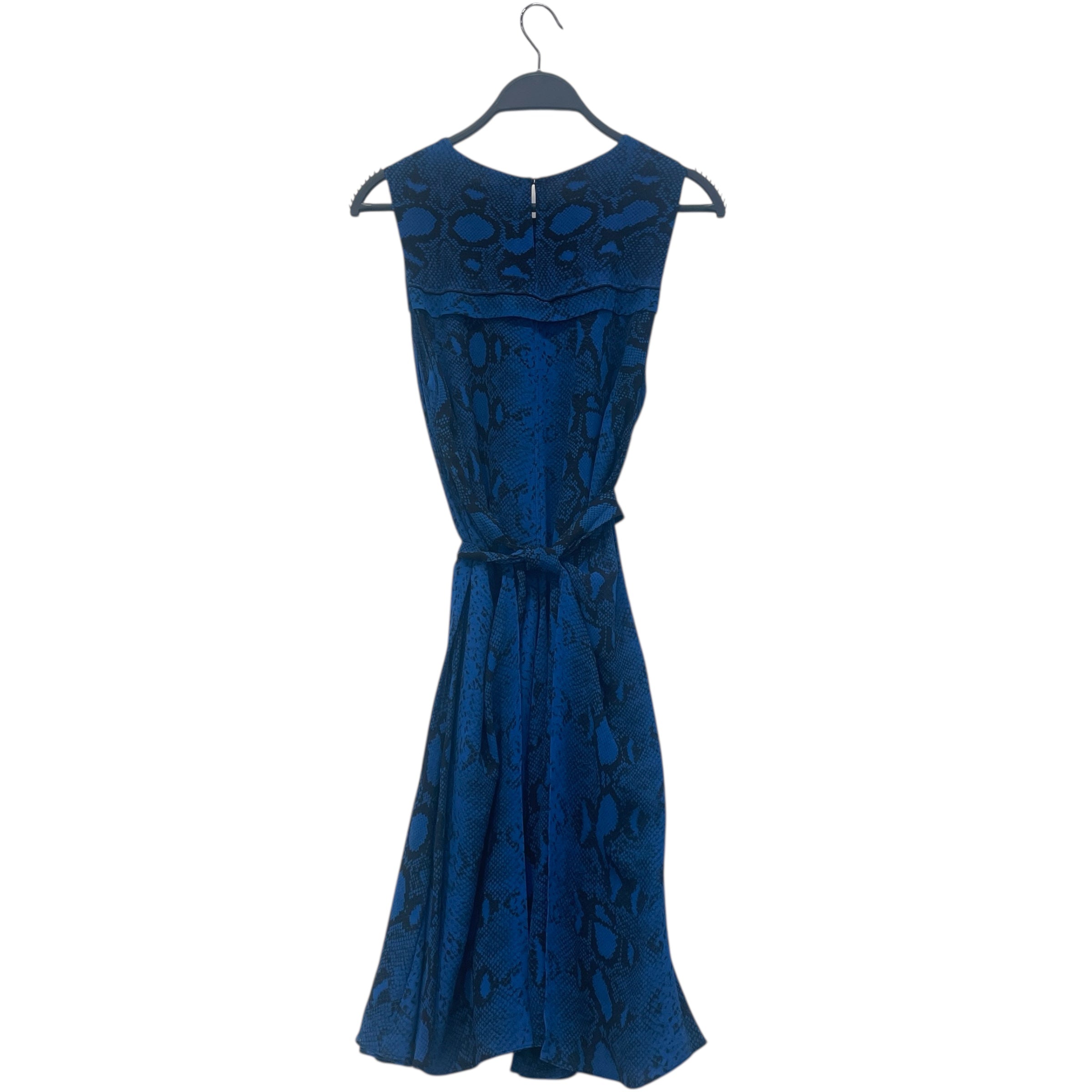PROENZA SCHOULER/SL Dress/S/Animal Pattern/Silk/BLU/Snakeprint Dress view 2