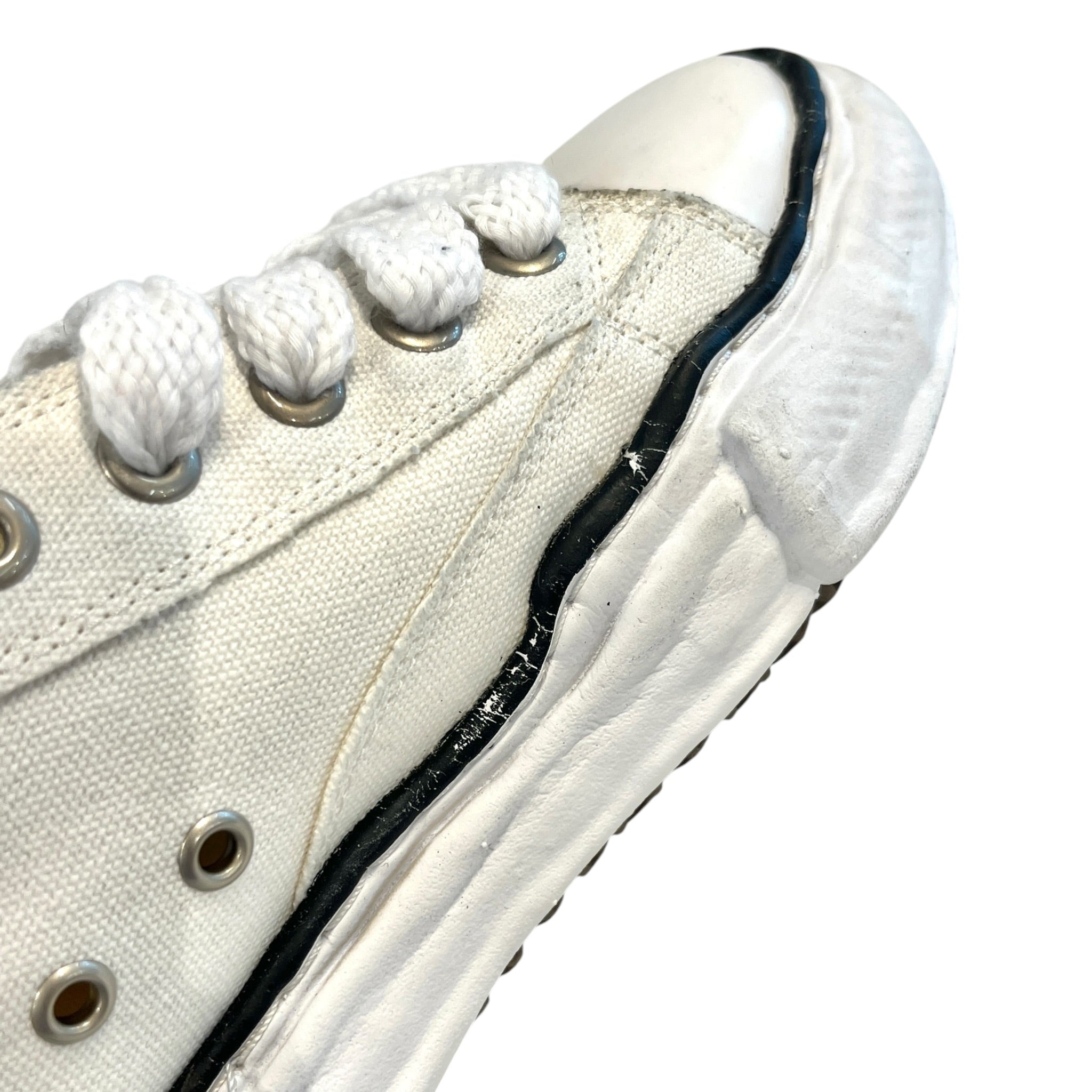 MIHARA YASUHIRO/Low-Sneakers/EU 41/Cotton/WHT/ view 6