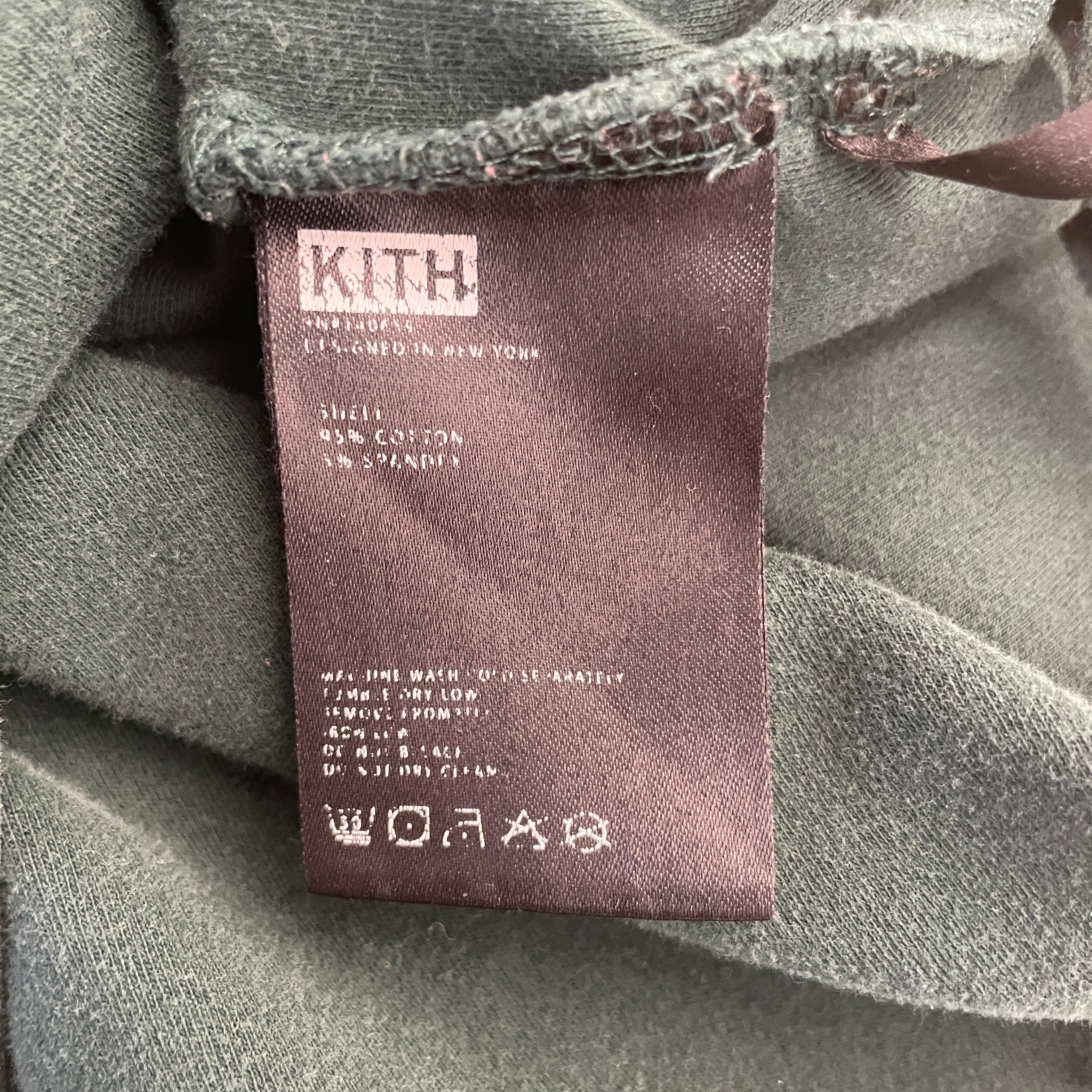 KITH/Sweater/XXL/Cotton/GRN/L/S MOCK NECK PLAID BLK/GRN view 3