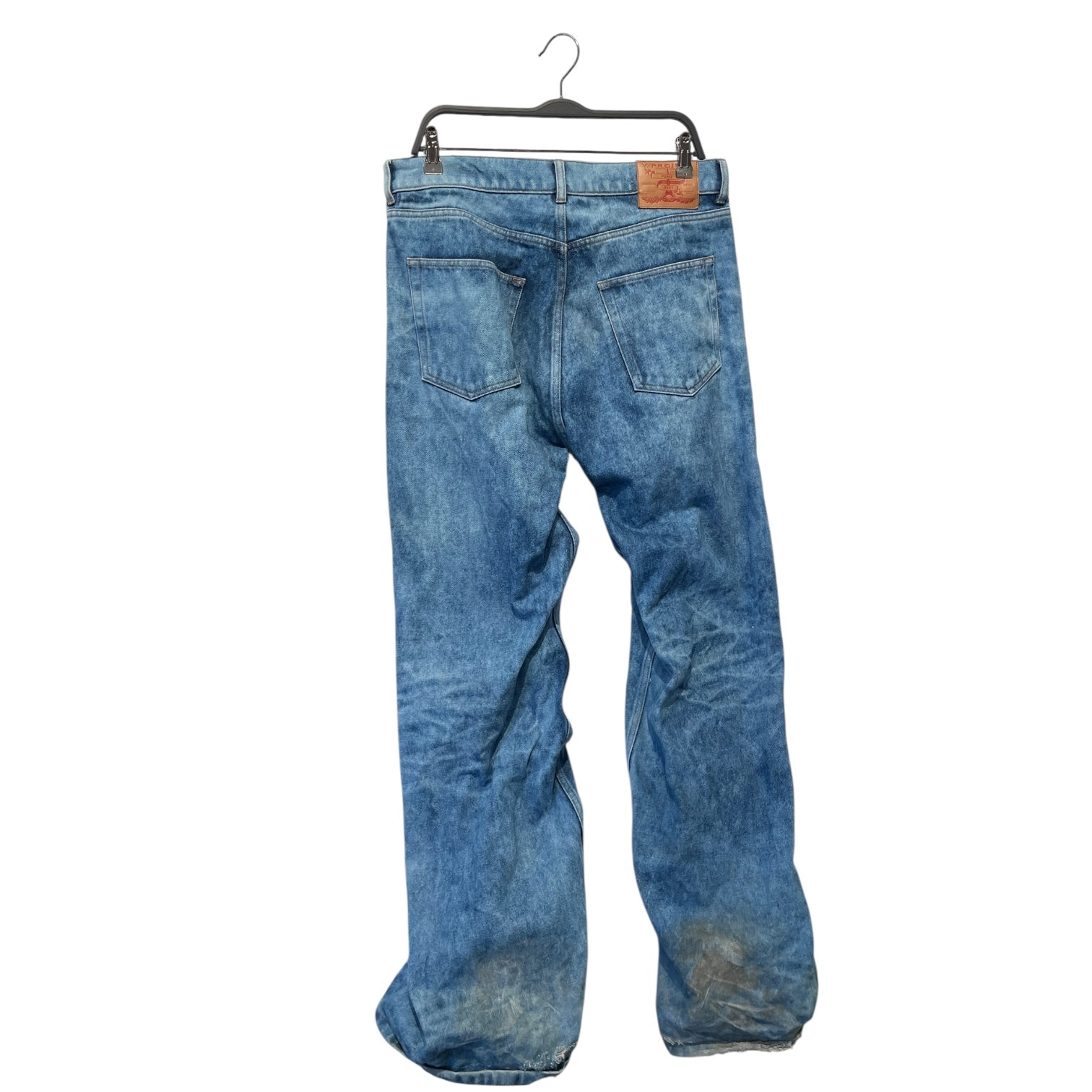 Y/PROJECT/Wide Leg Pants/31/Cotton/IDG/WIRE JEANS view 2