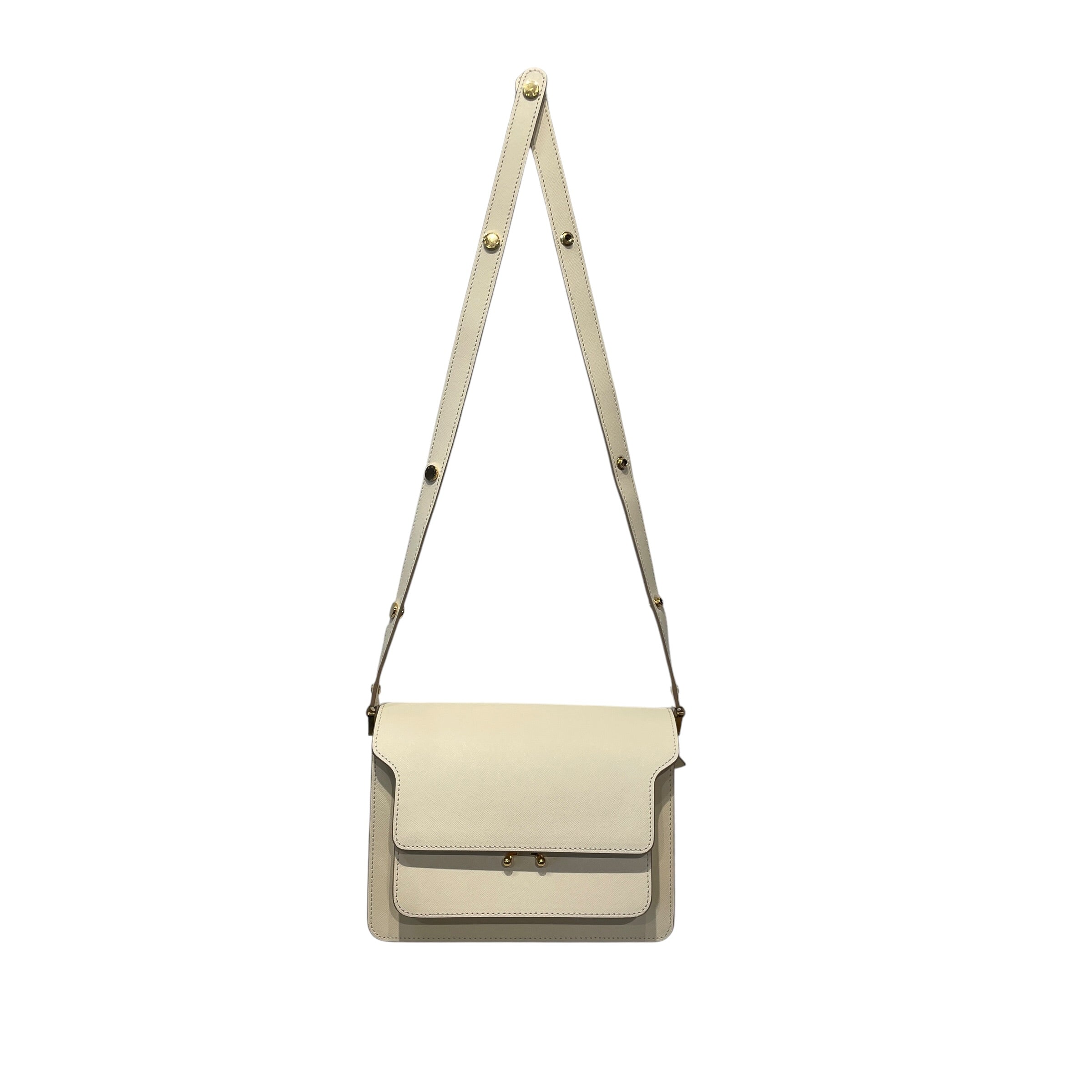 MARNI/Bag/Leather/WHT/TRUNK BAG view 1