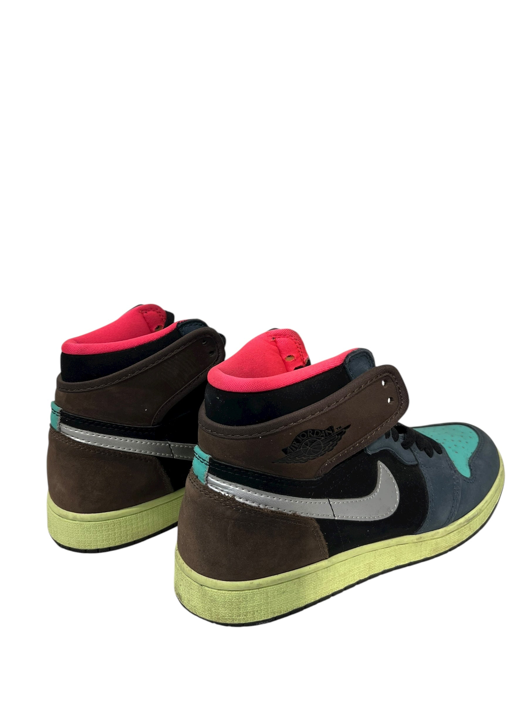 NIKE/Hi-Sneakers/US 5.5/Suede/MLT/U-Tip/555088201 jordan 1 tyo biohack view 2