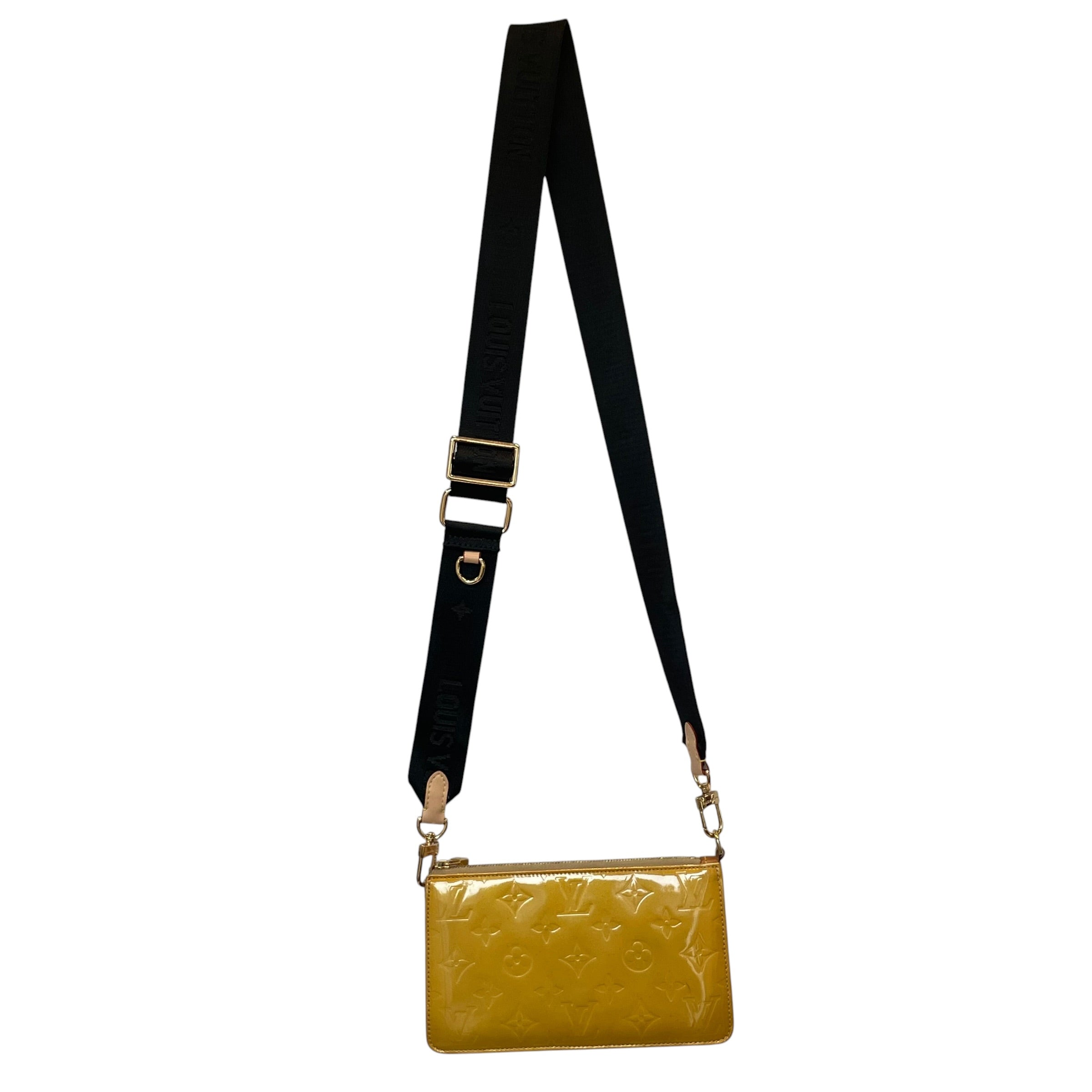 LOUIS VUITTON/Hand Bag/Leather/GLD/LEXINGTON/PATENT LEATHER view 1