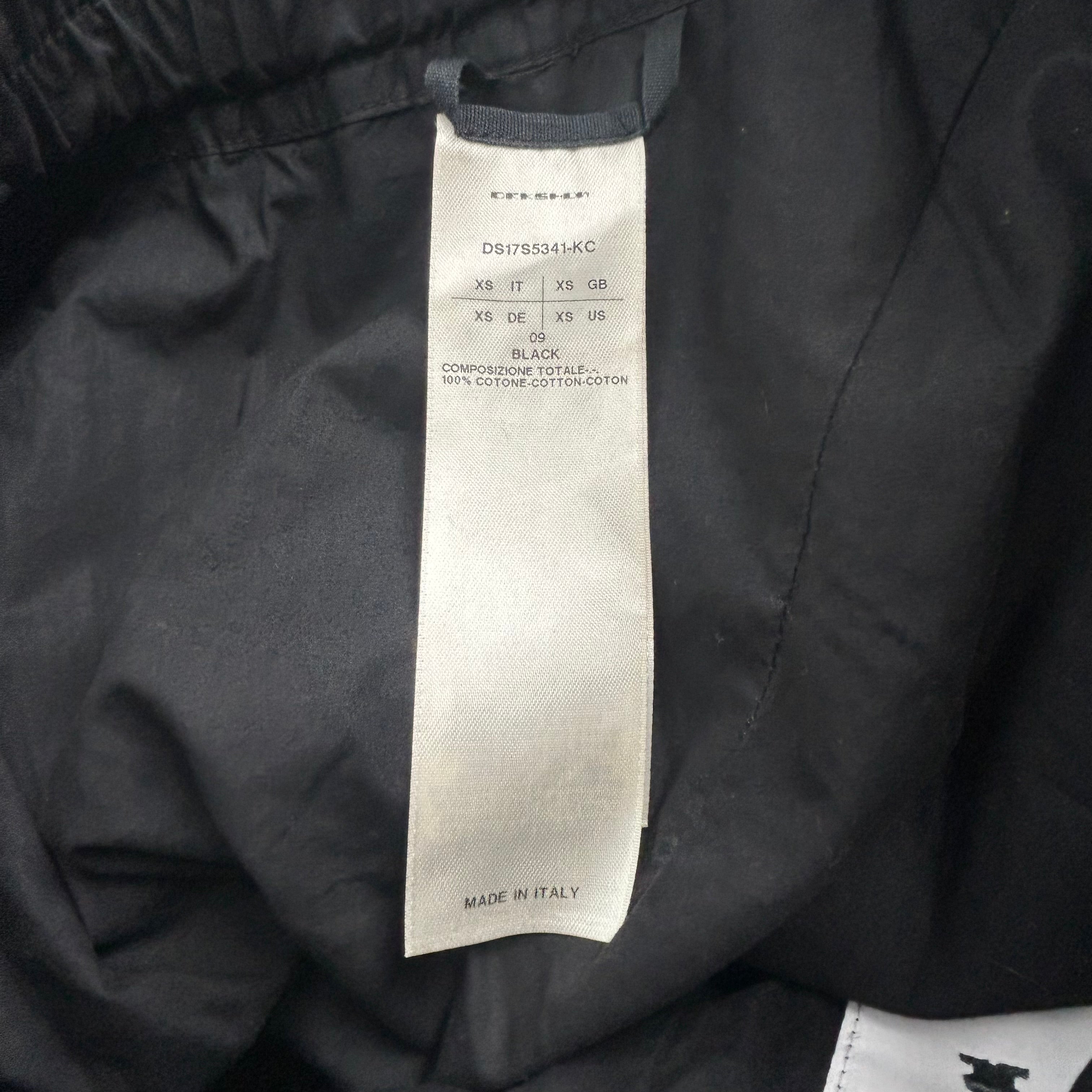 Rick Owens/Long Skirt/XS/Cotton/BLK/DS17S5341-KC view 4