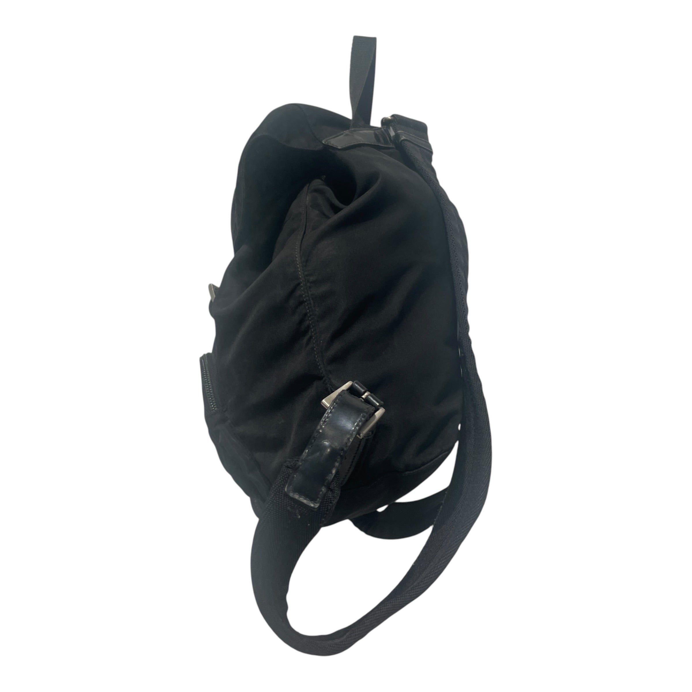 PRADA/Backpack/Nylon/BLK/Drawstring Backpack view 3