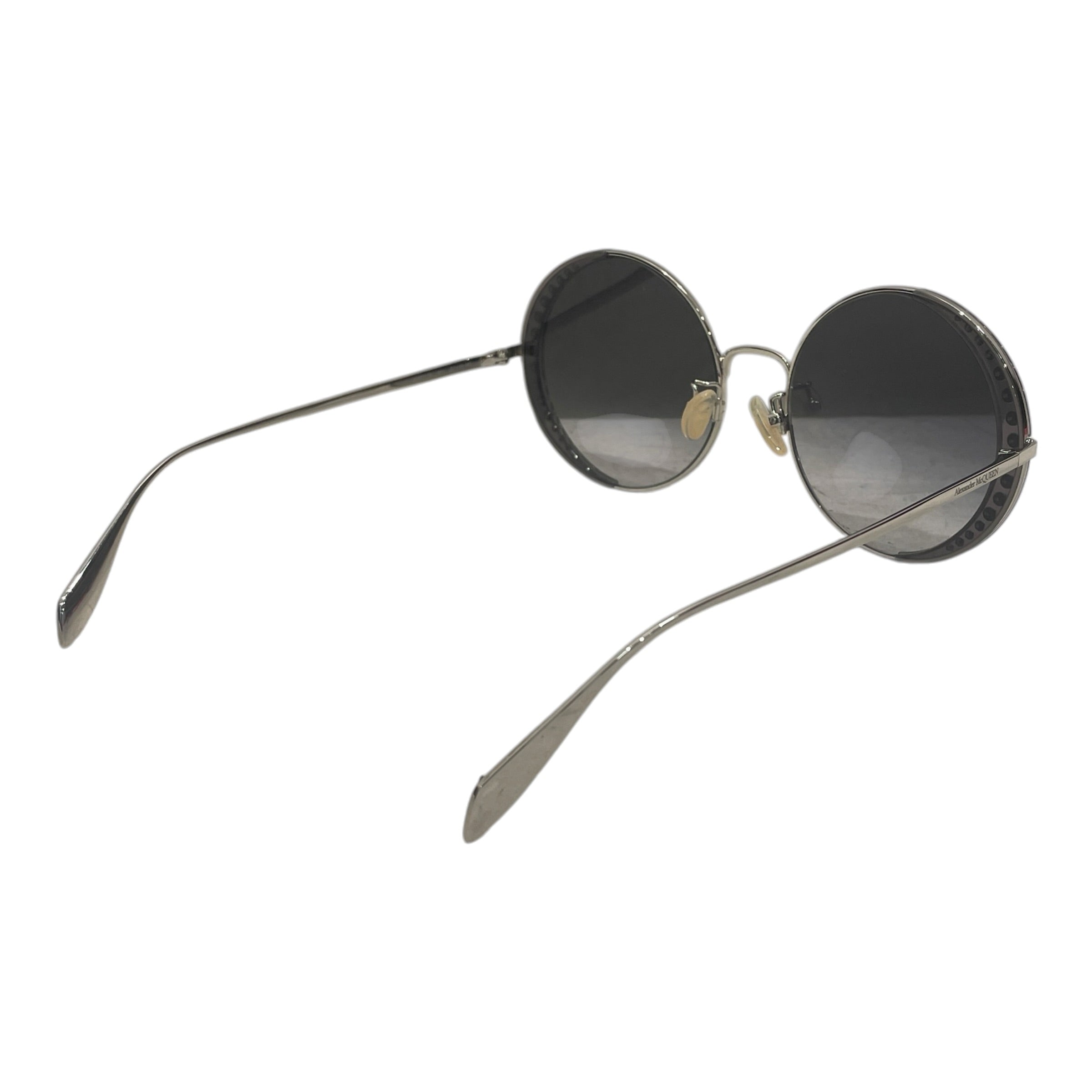 Alexander McQueen/Sunglasses/Metal/SLV/Round/L's/studs AM0311S 001 57 19 145 view 3