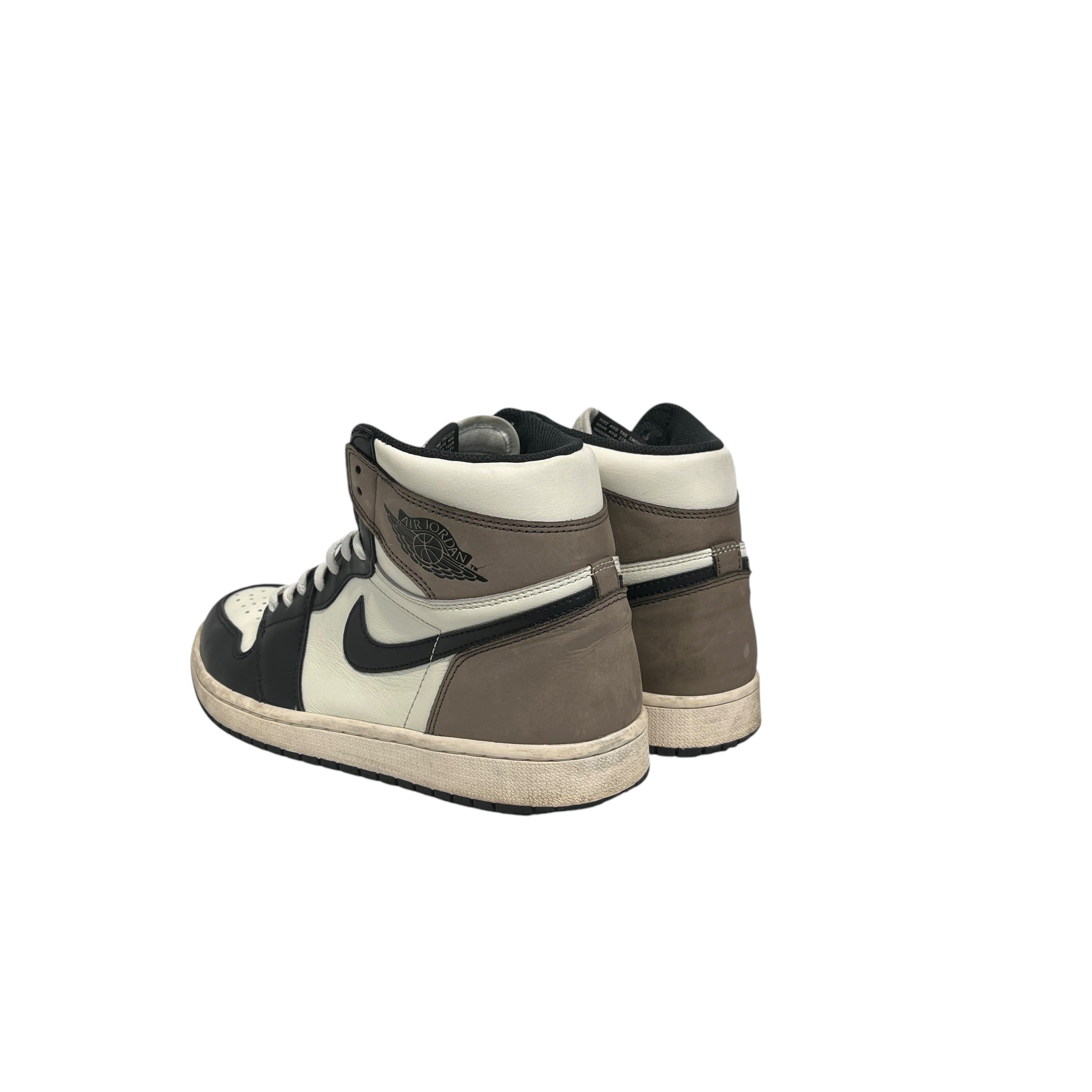 NIKE/Hi-Sneakers/US 9.5/Border/Leather/BRW/Jordan 1 Mocha view 2
