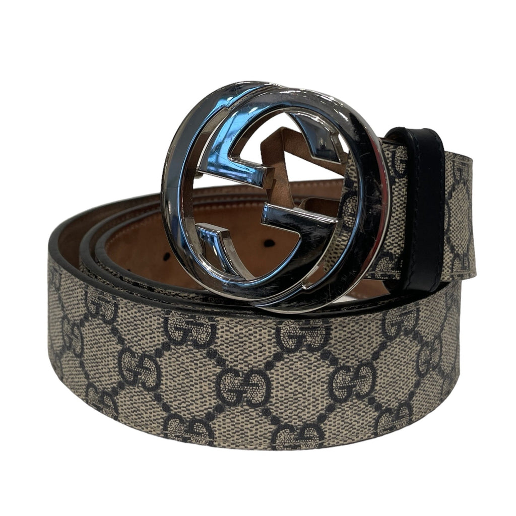 GG Supreme Canvas Belt in Multicoloured - Gucci