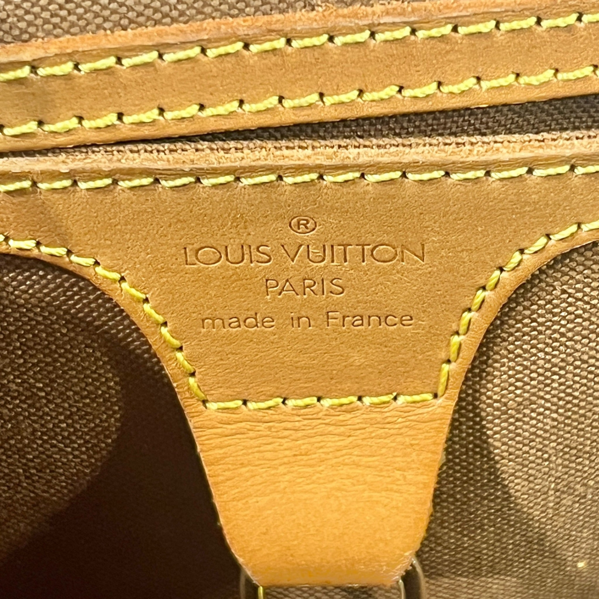 LOUIS VUITTON/Backpack/Hombre Check/Leather/BRW/MONOGRAM ELLIPSE view 5