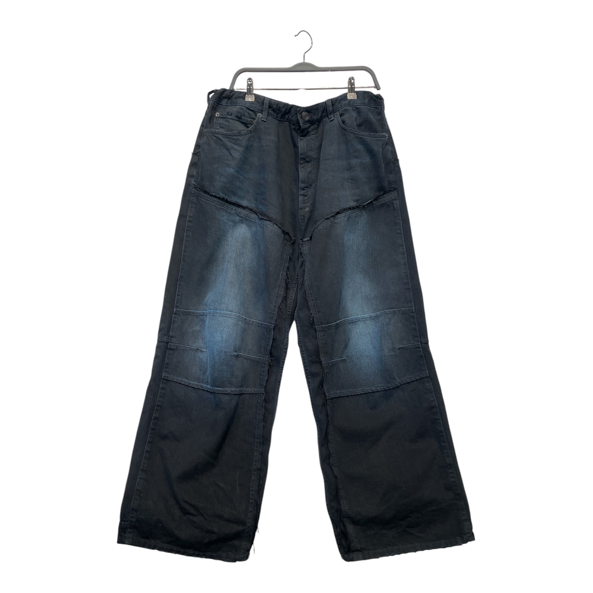 BALENCIAGA/Pants/L/Cotton/BLK/2024 DOUBLE KNEE view 1