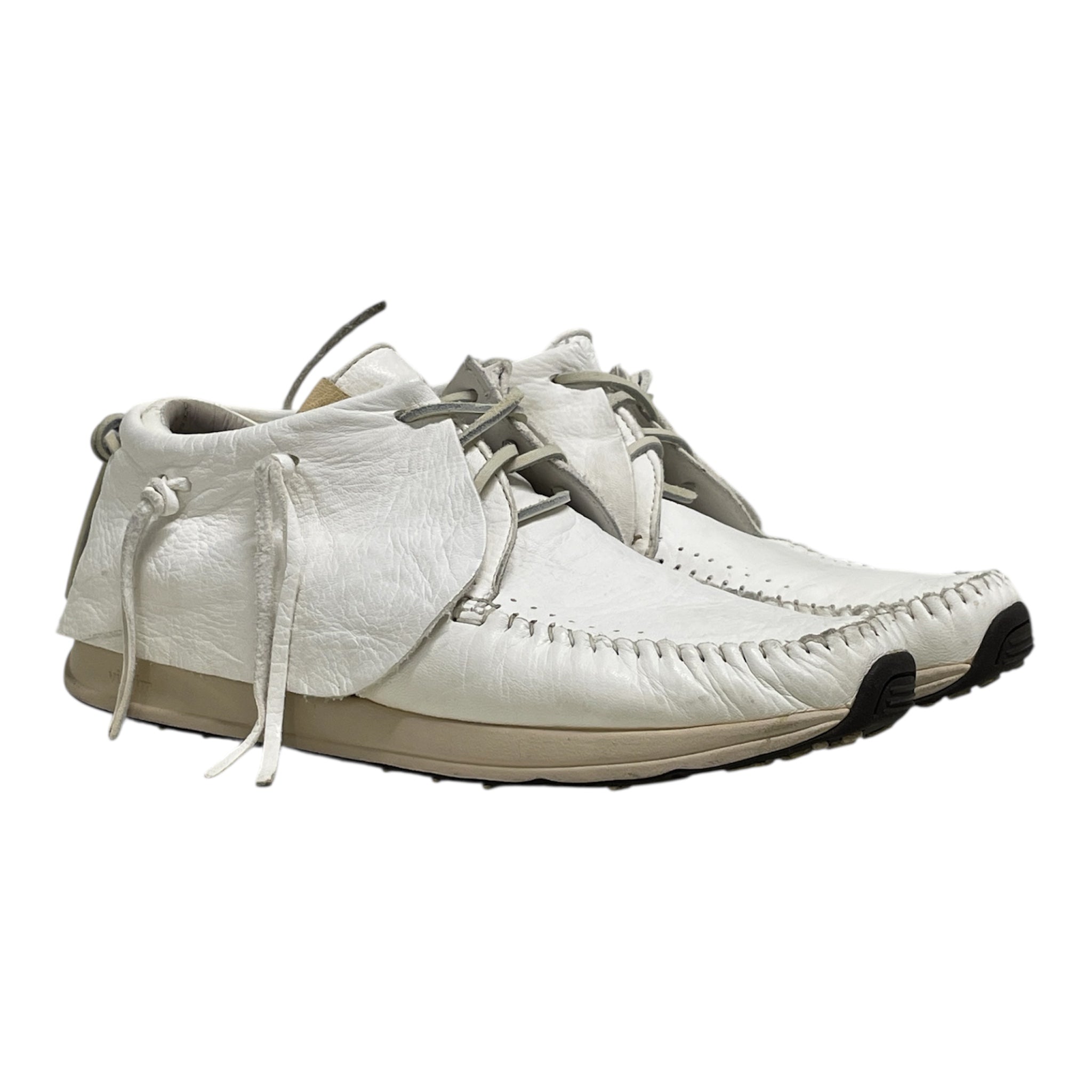 visvim/Hi-Sneakers/US 9.5/Leather/WHT/FBT ELK WHITE view 1