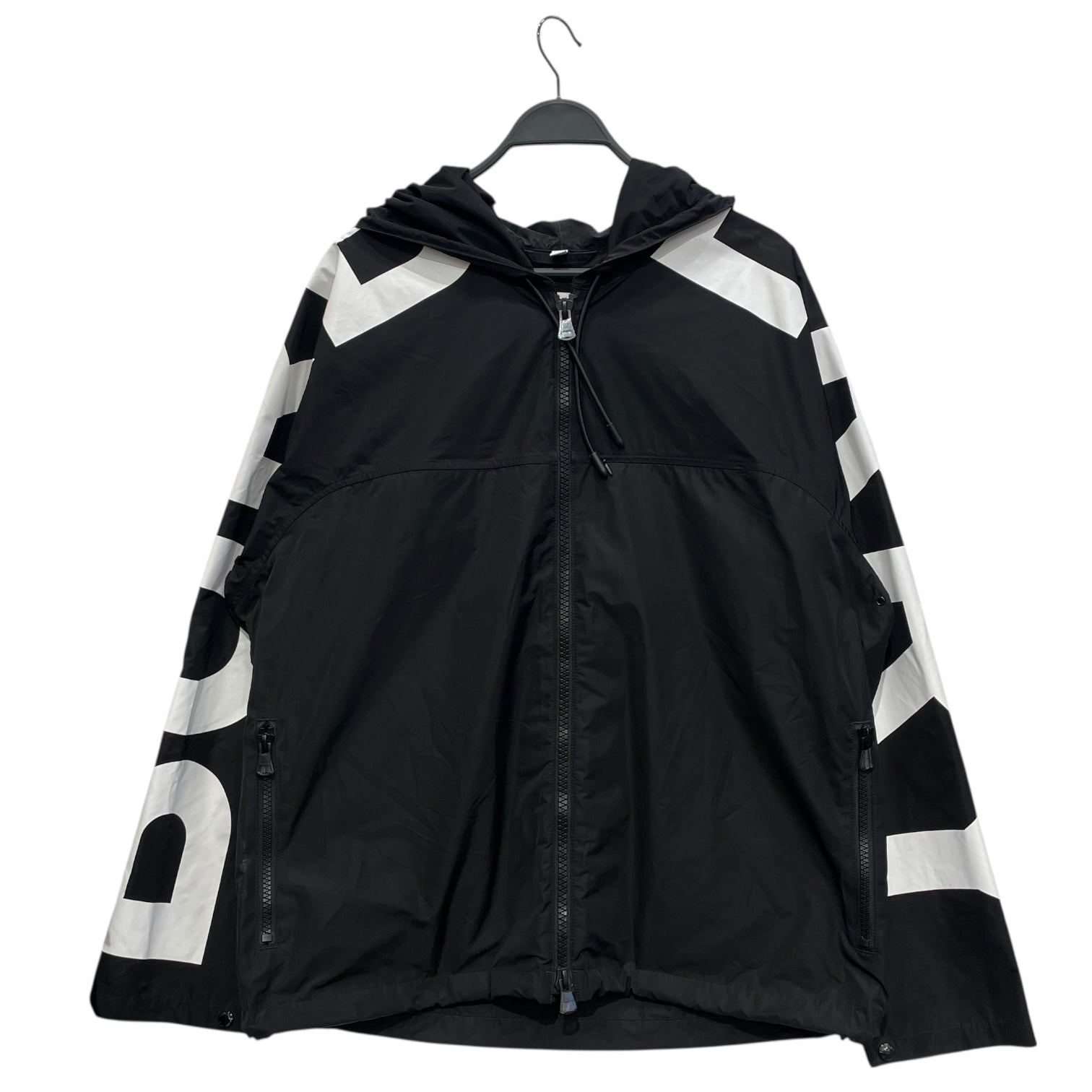 BURBERRY/Windbreaker/XL/Nylon/BLK/COMPTON LOGO WINDBREAKER view 1