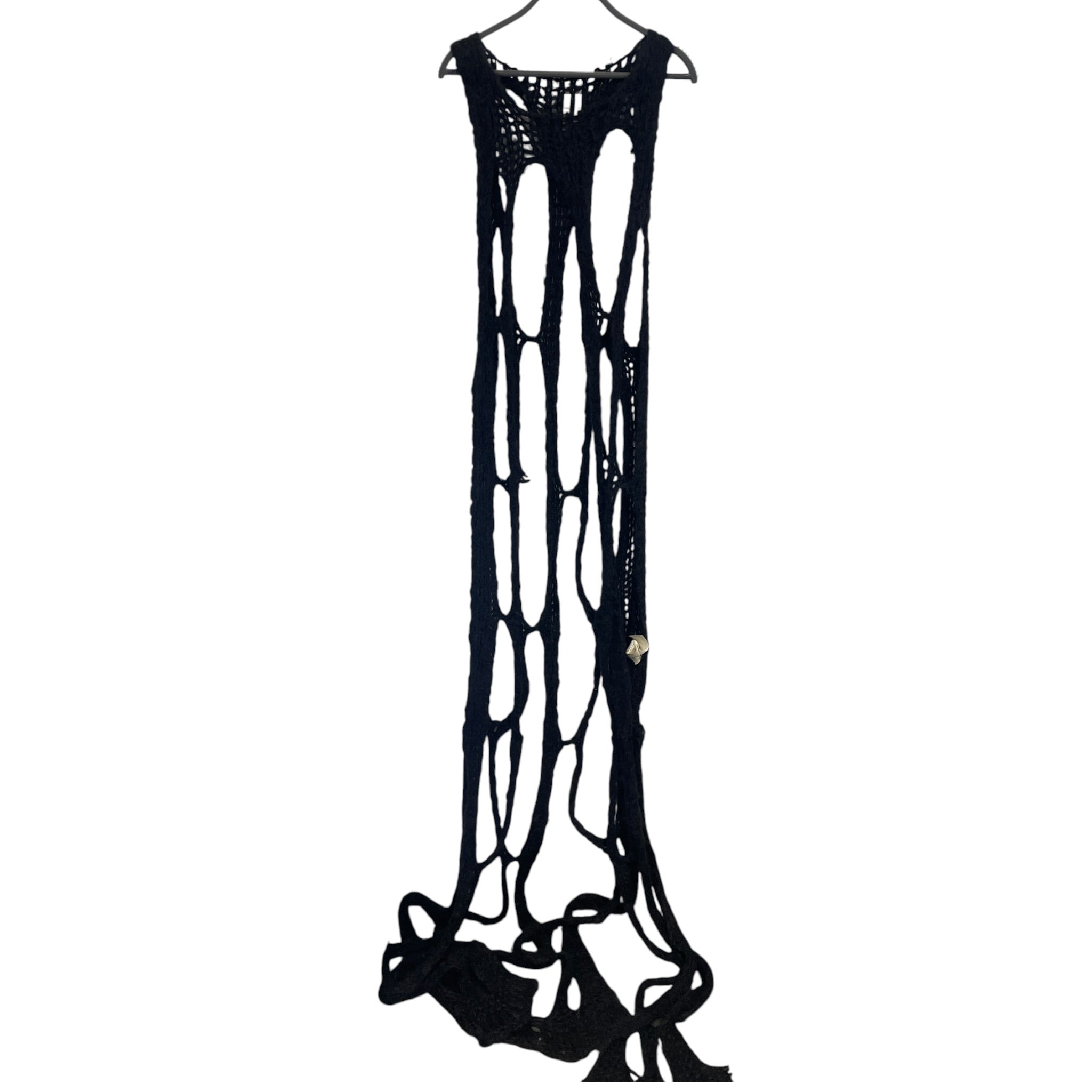 Rick Owens/Dress/M/Wool/BLK/strobe dress FW 22 view 4