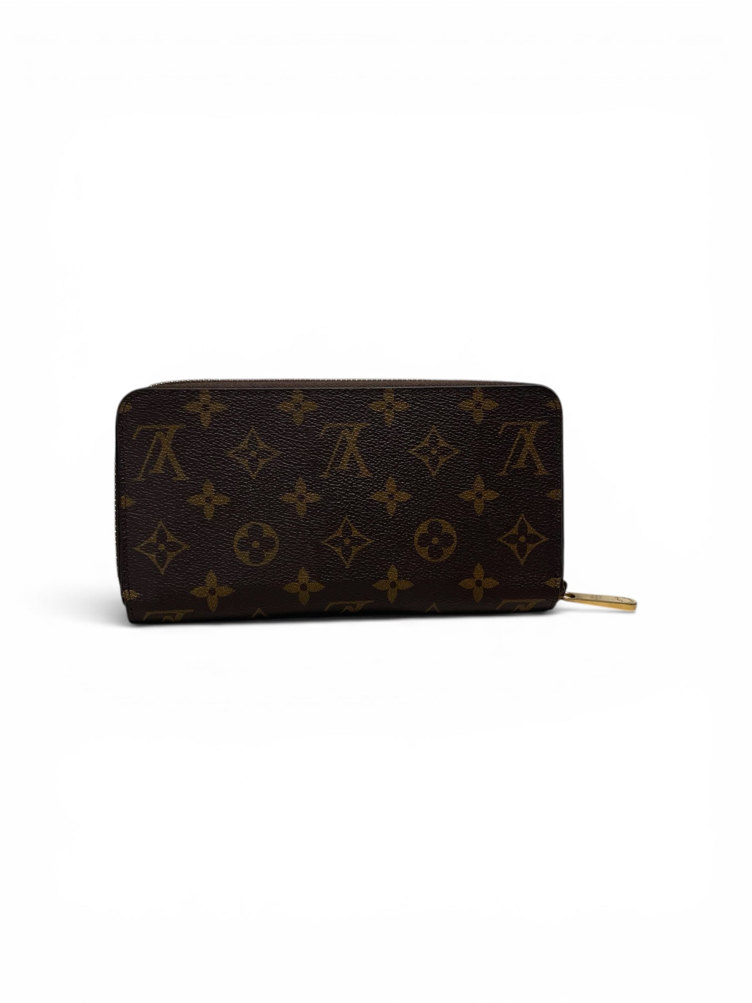 LOUIS VUITTON/Long Wallet/Leather/BRW/L's/Zippy view 2