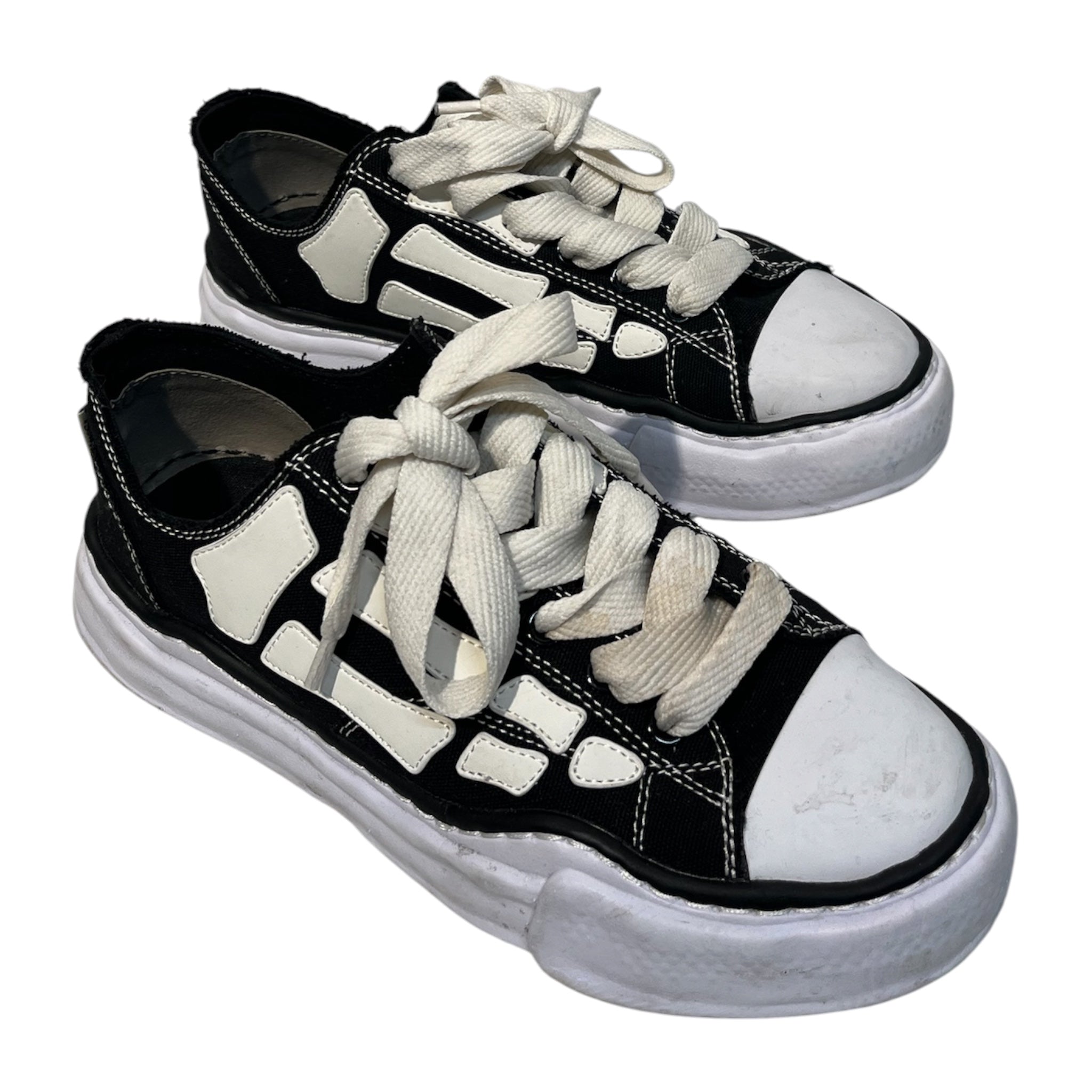 AMIRI/MIHARA YASUHIRO/Low-Sneakers/EU 43/BLK/WHITE BONES C13FW701 view 1