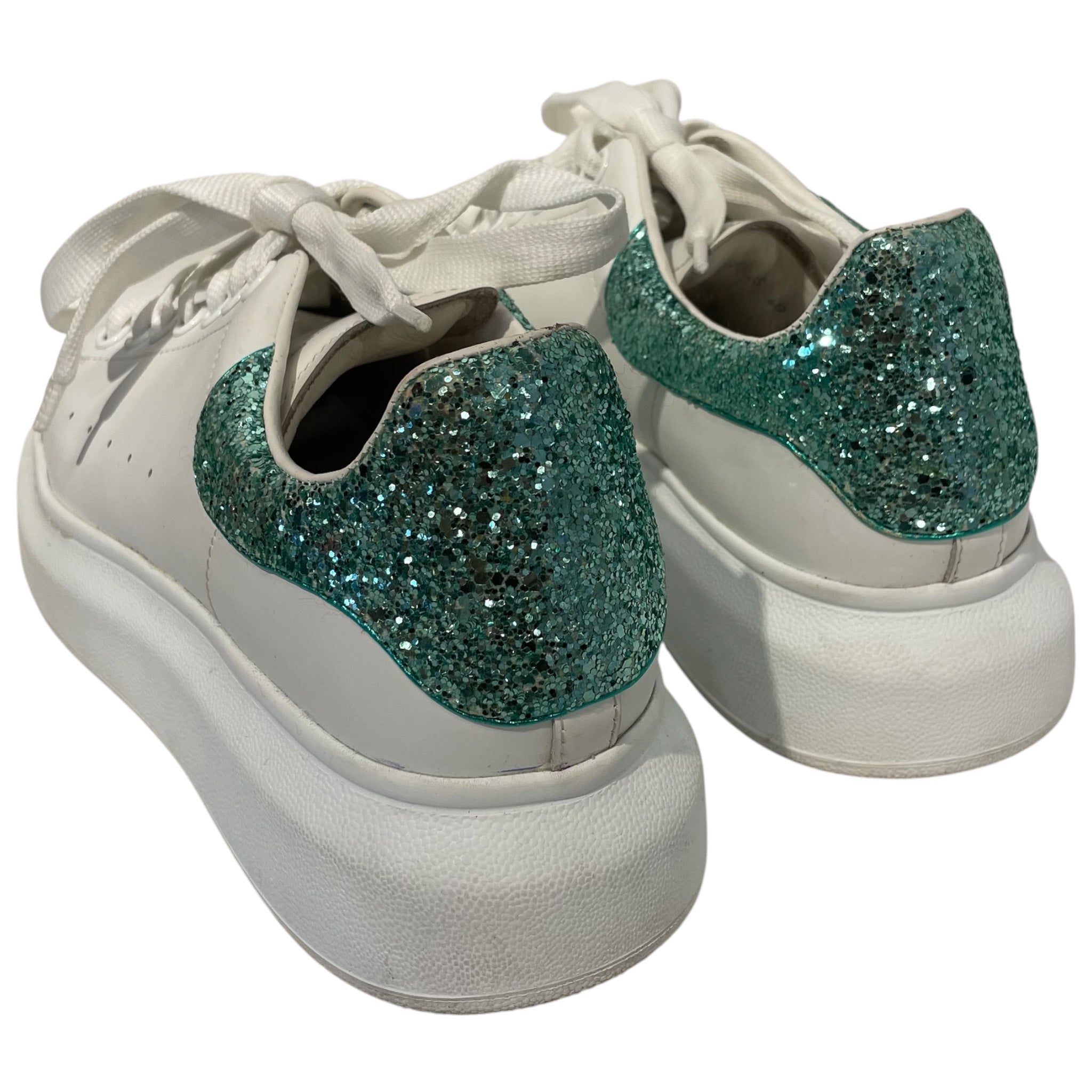 Alexander McQueen/Low-Sneakers/EU 40/Leather/WHT/ view 2