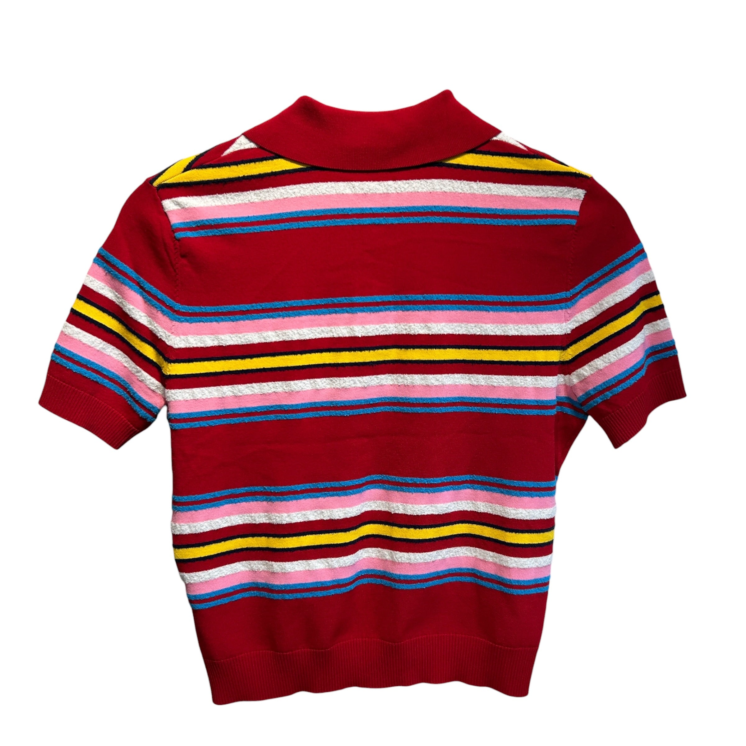 CASABLANCA/Polo, Rugby/M/Stripe/Cotton/RED/blue/pink/yellow stripes view 2