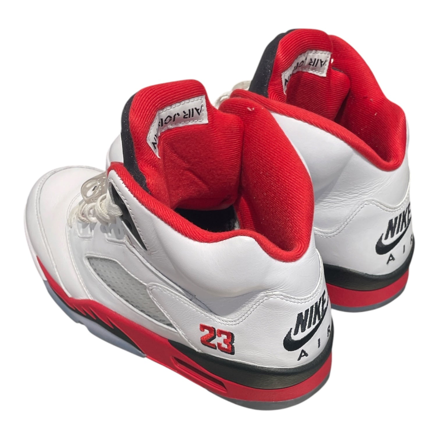 NIKE/Hi-Sneakers/US 10/Leather/RED/JORDAN 5 FIRE RED view 2