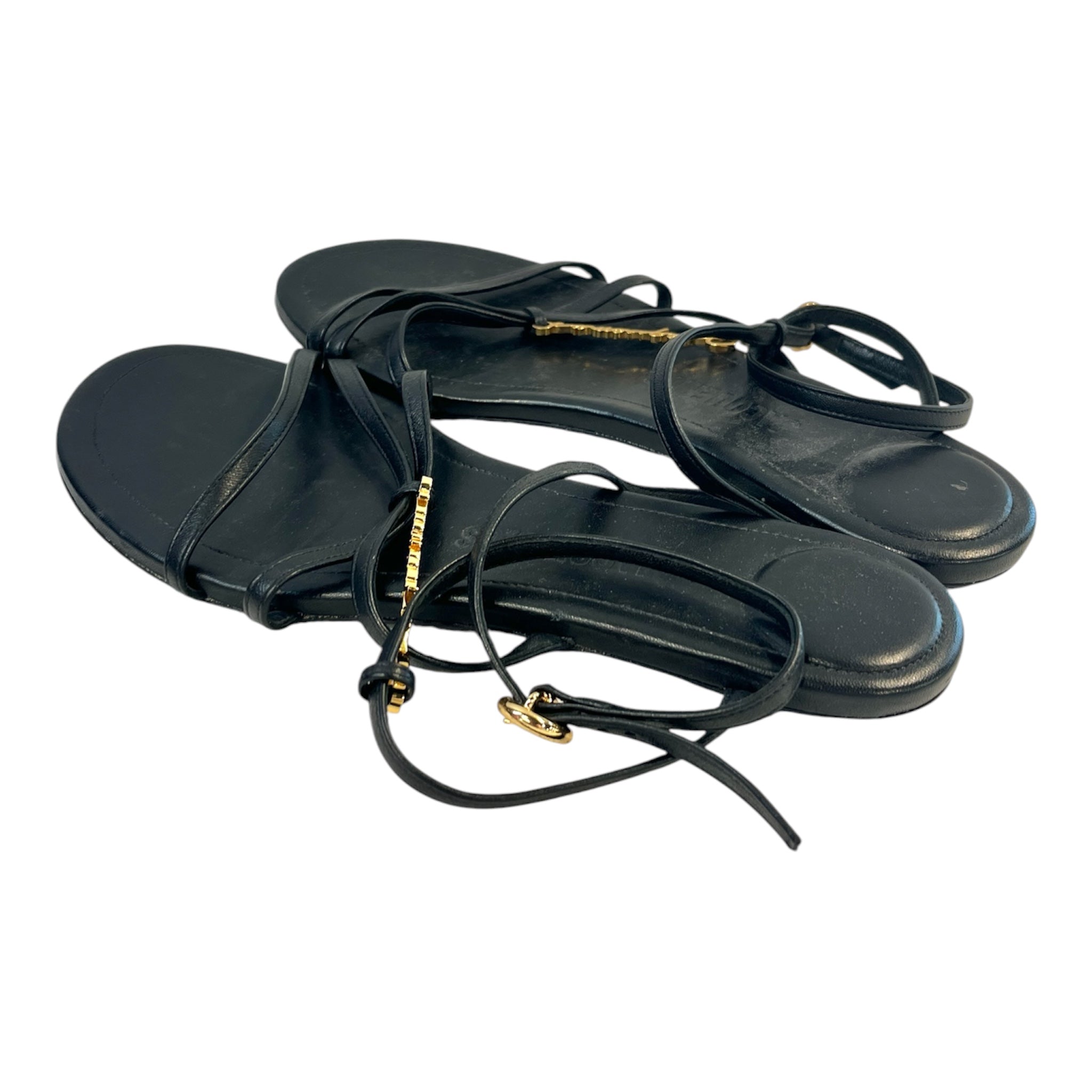 JACQUEMUS/Sandals/EU 38/Leather/BLK/Les Sandales Pralu Lthr Sandal view 2