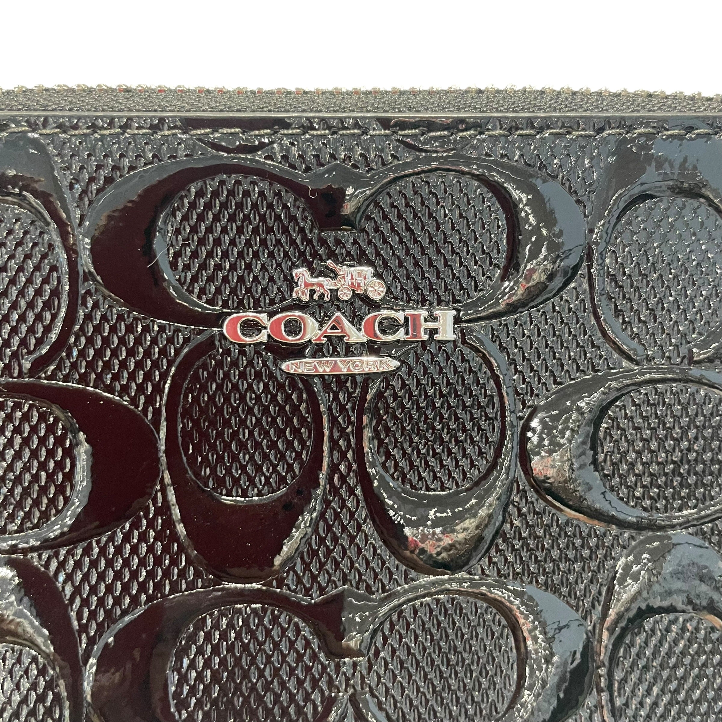 COACH/Hand Bag/Leather/BLK/Nolita 19 W/ Heart Charm view 3