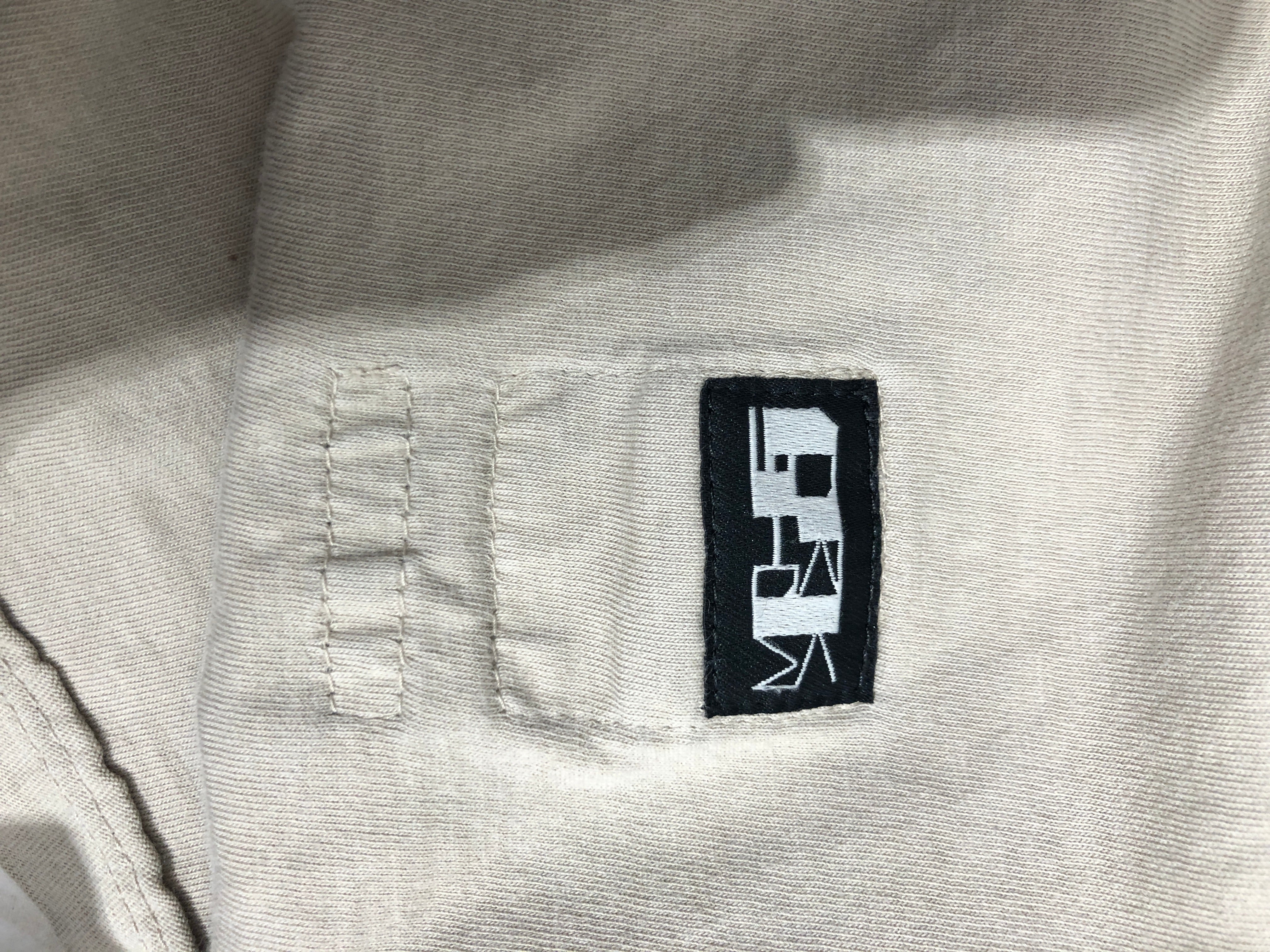 RICK OWENS DRKSHDW/T-Shirt/S/Cotton/BEG/PEARL T SHIRT view 4
