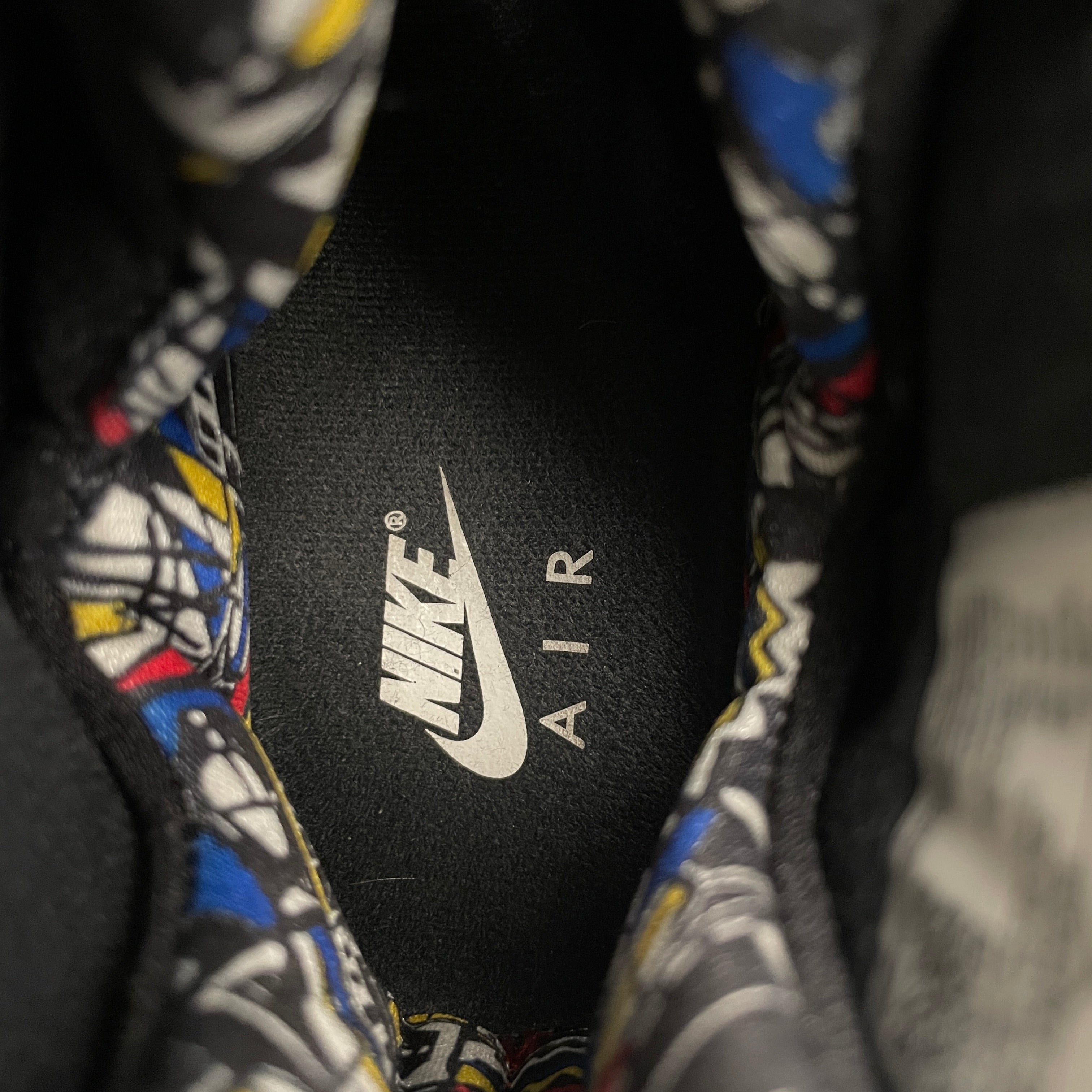 JORDAN BRAND/Hi-Sneakers/US 10/Suede/BLK/retro 8 playoff view 3