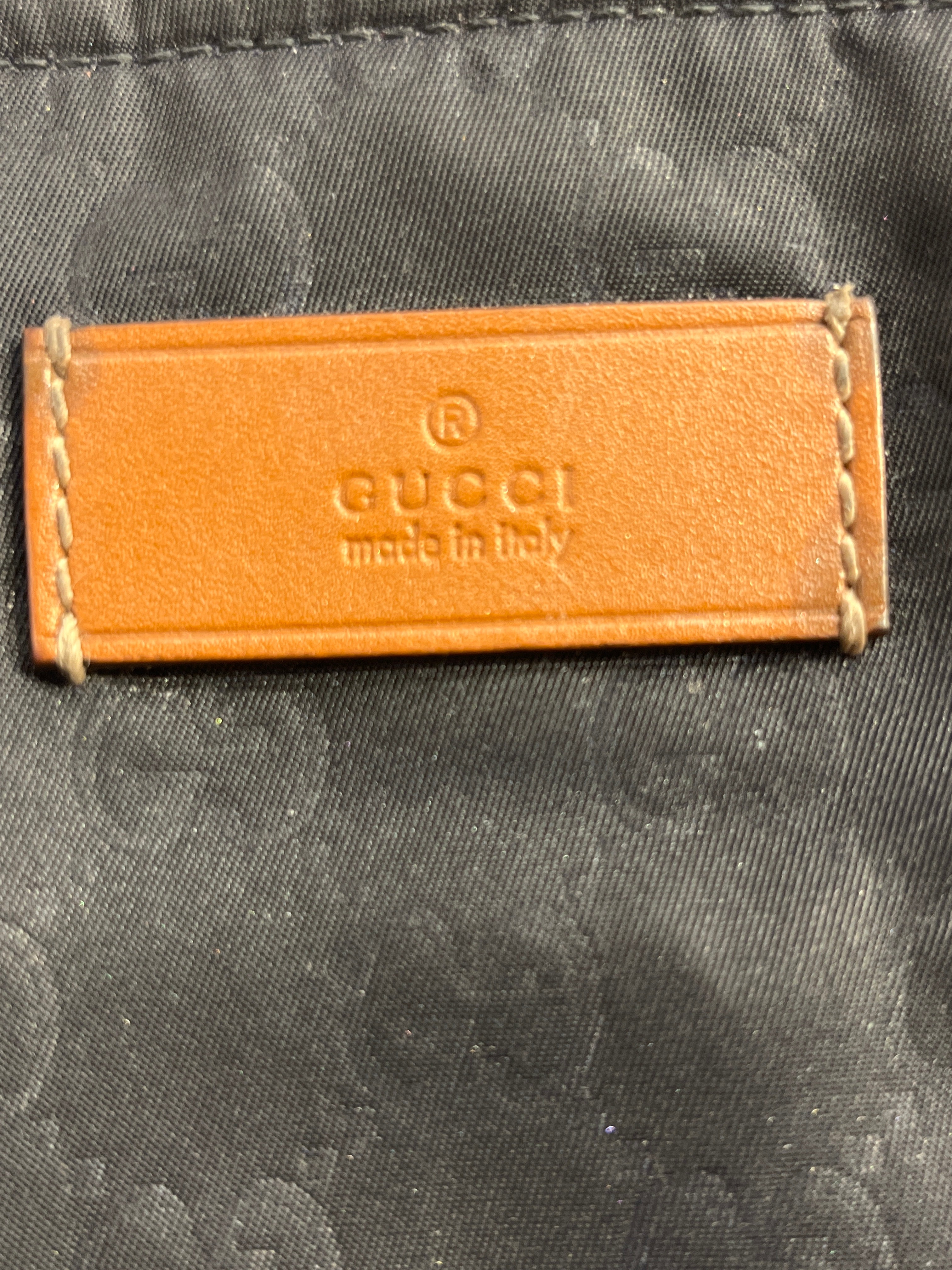 GUCCI/Tote Bag/Monogram/Nylon/BLK/NYLON MESSENGER BAG view 5