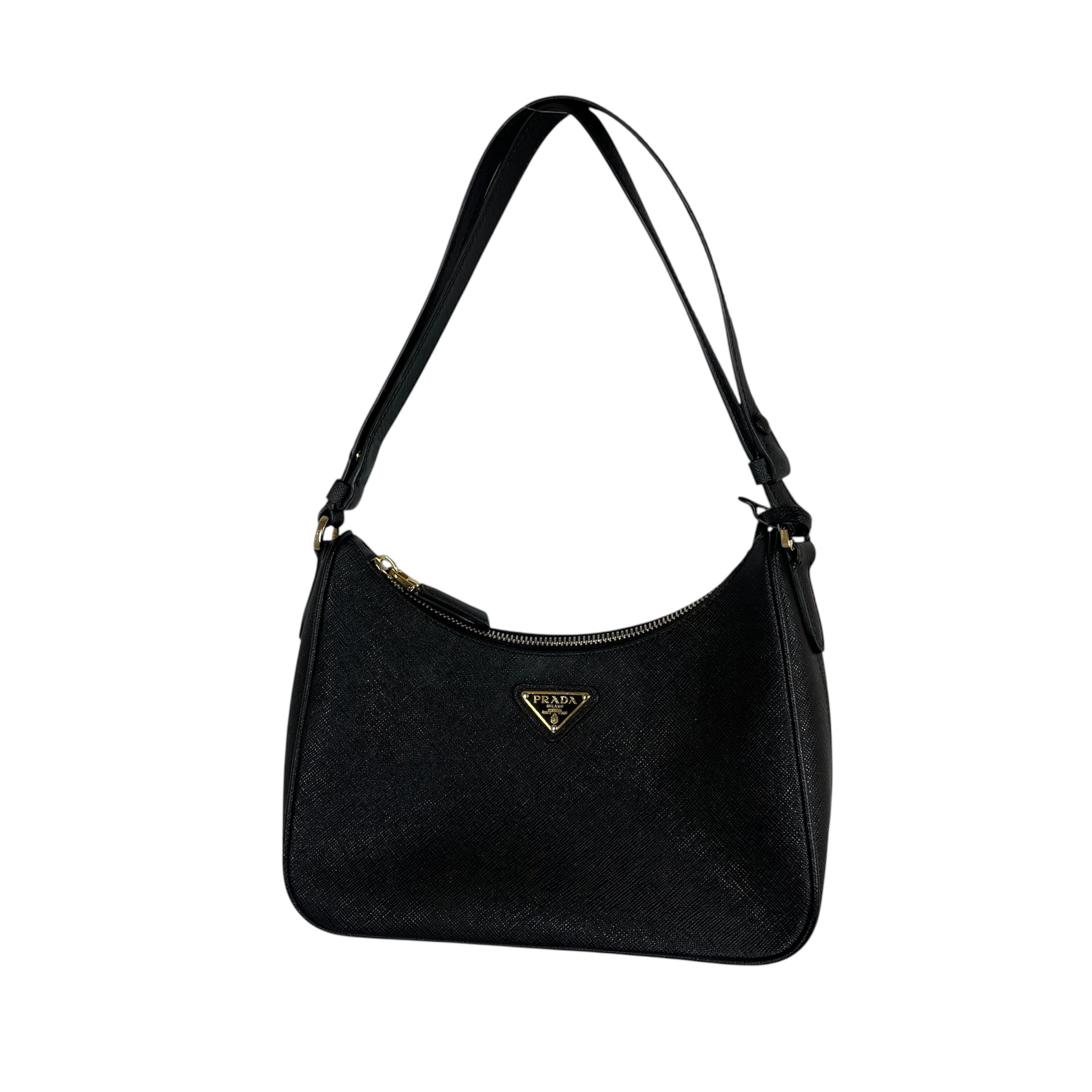 PRADA/Hand Bag/Leather/BLK/MINI BAG view 1
