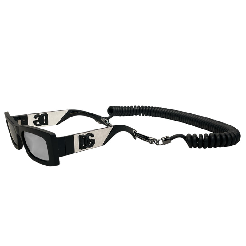 DOLCE&GABBANA/Sunglasses/Plastic/BLK/